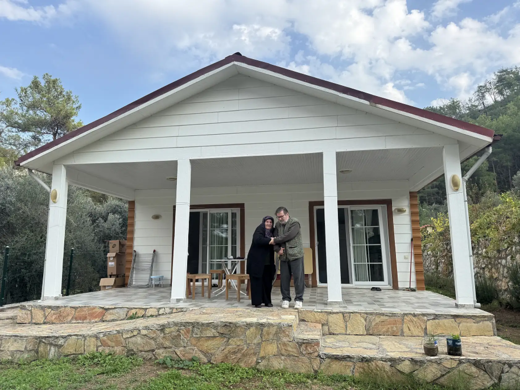 Marmaris Orhaniye Mahallesi'nde kanserle mücadele eden çift yıkım kararıyla sarsıldı