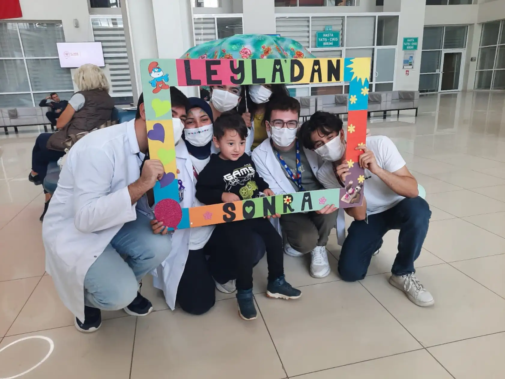 Tıp Fakültesi öğrencileri 'lösemili' çocuklara dikkat çekti