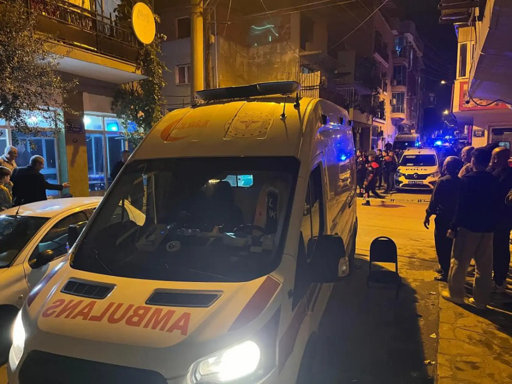 İşyerine Silahlı Saldırı: 1 Ölü, 3 Yaralı