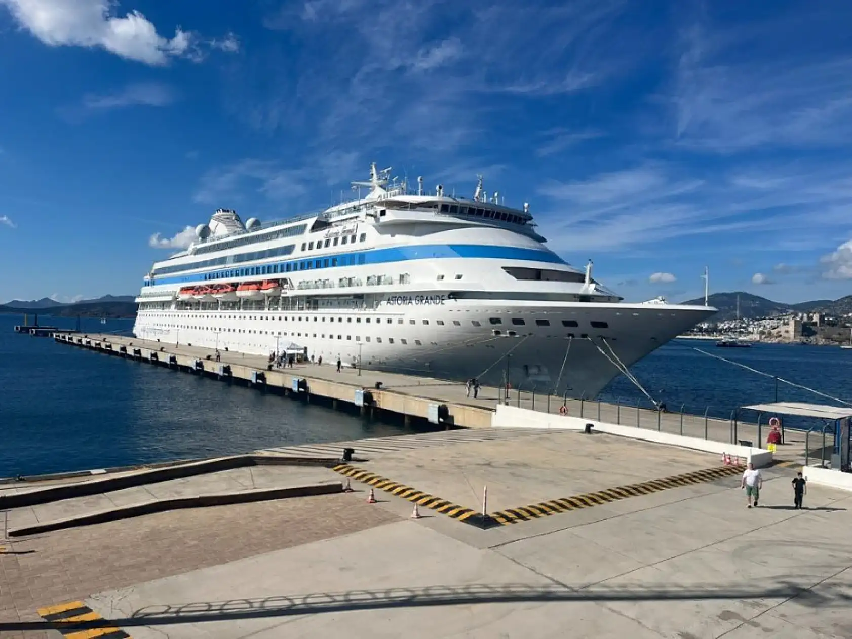 Bodrum'da kruvaziyer turizmi rekorla sona erdi