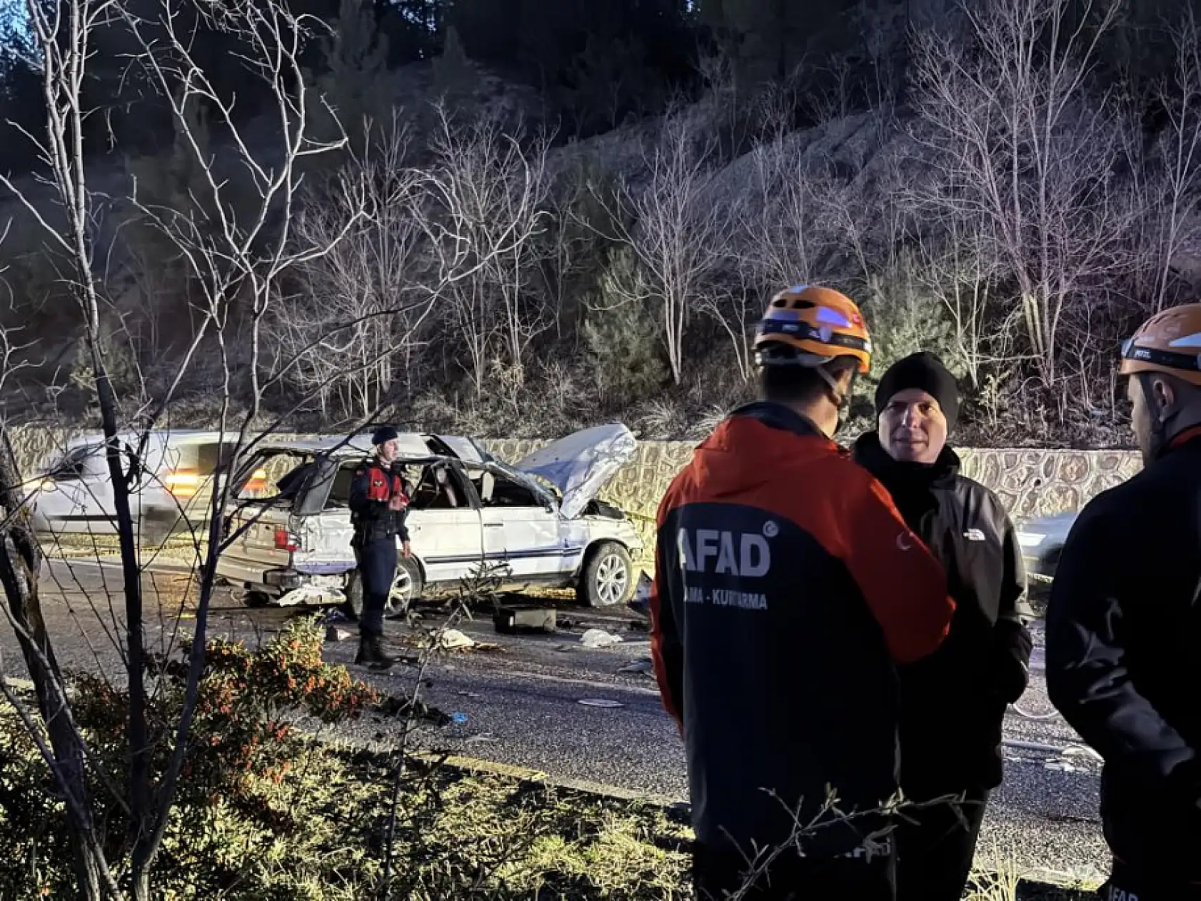 Mantar toplama dönüşü feci kaza: 2 ölü, 7 yaralı