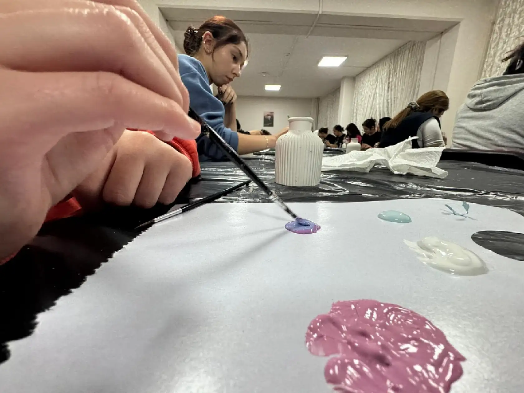 Muğla'da yurtlarda sanat coşkusu