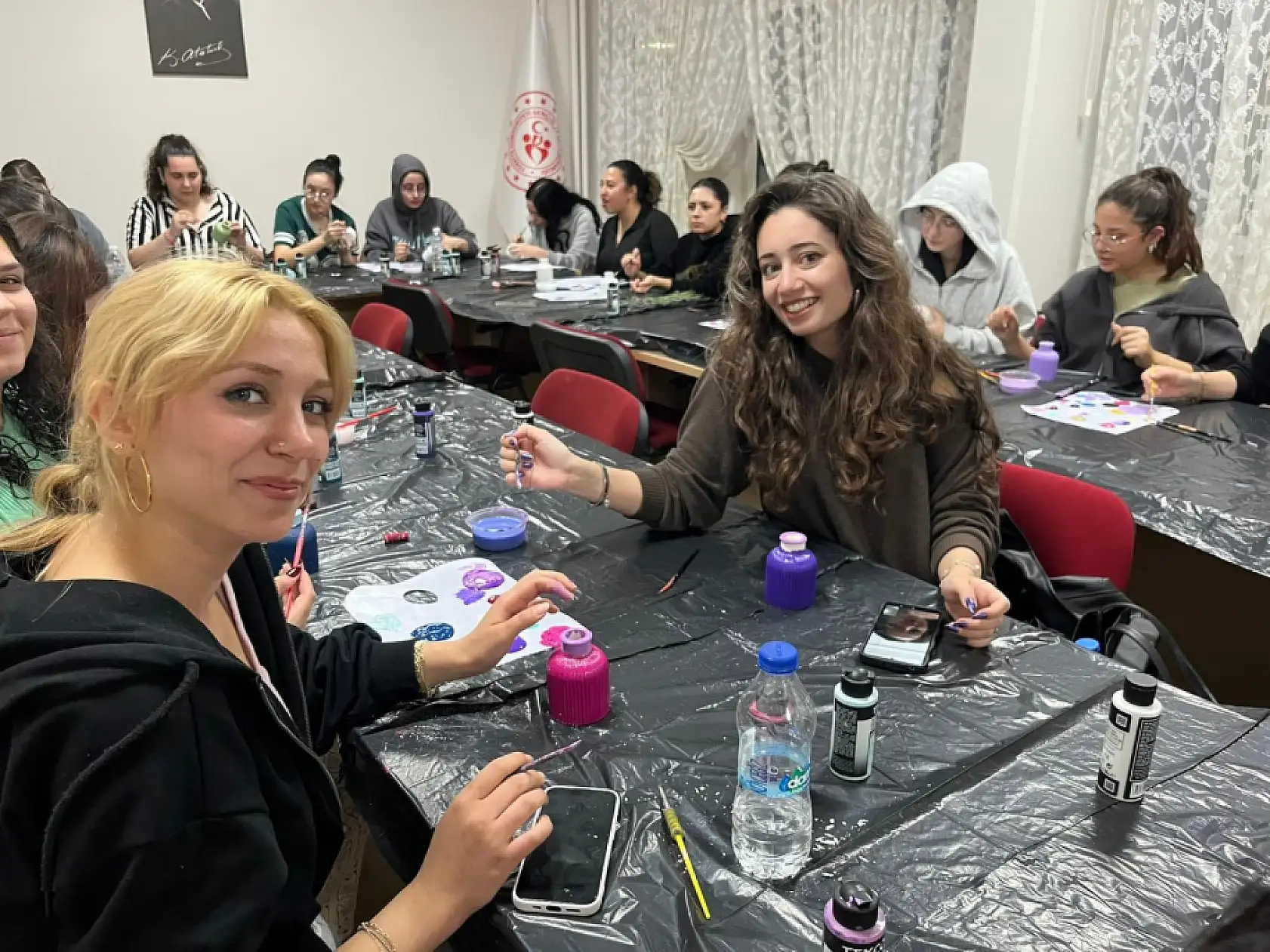 Muğla'da yurtlarda sanat coşkusu