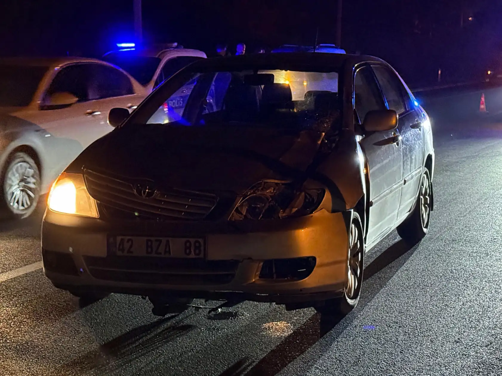 Otomobilin çarptığı yaşlı adam hayatını kaybetti