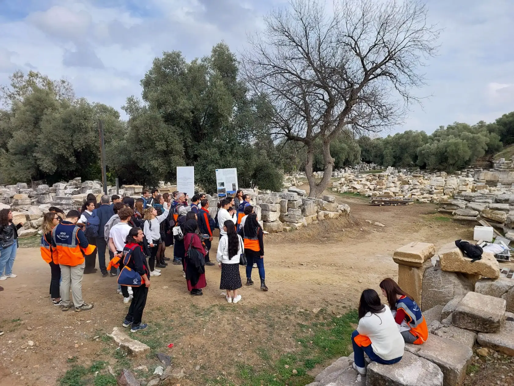 AFAD gönüllüleri tarihin izinde