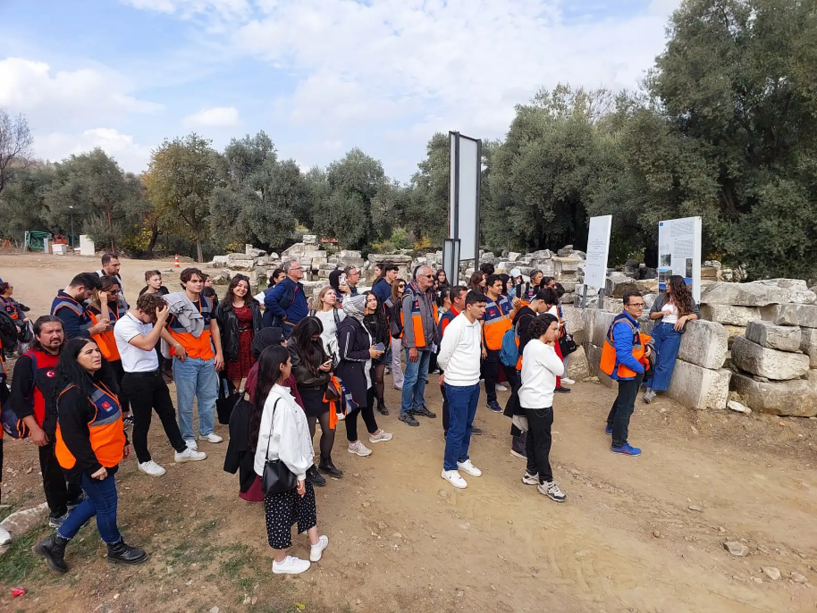 AFAD gönüllüleri tarihin izinde