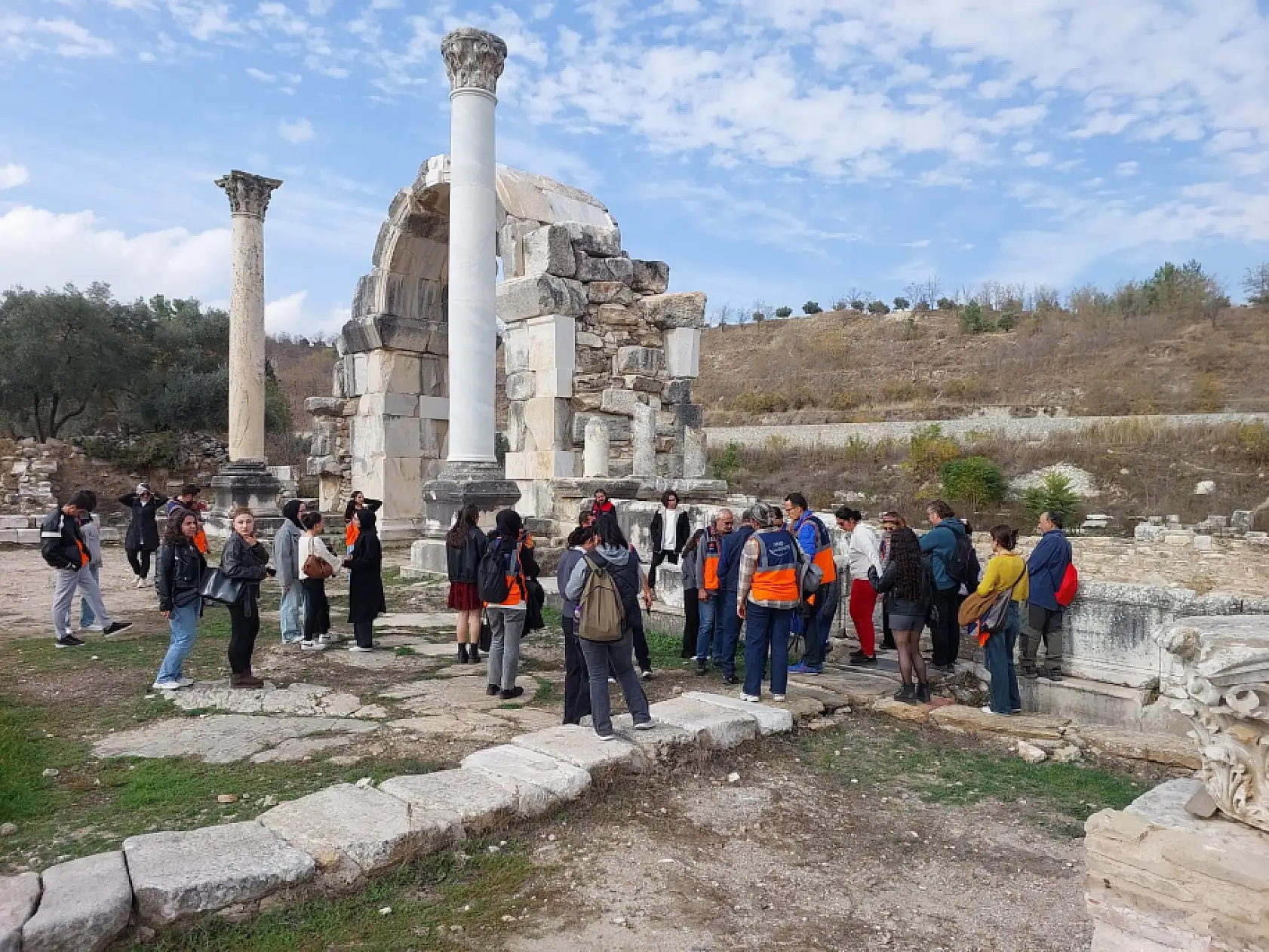 AFAD gönüllüleri tarihin izinde