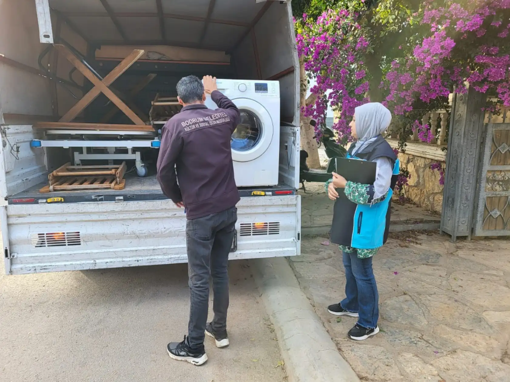 Bodrum'da 'Atma Paylaş Projesi' devam ediyor