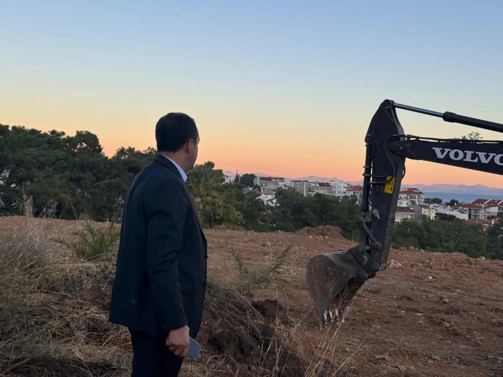 Datça'ya yeni hükümet konağı için inşaat başladı