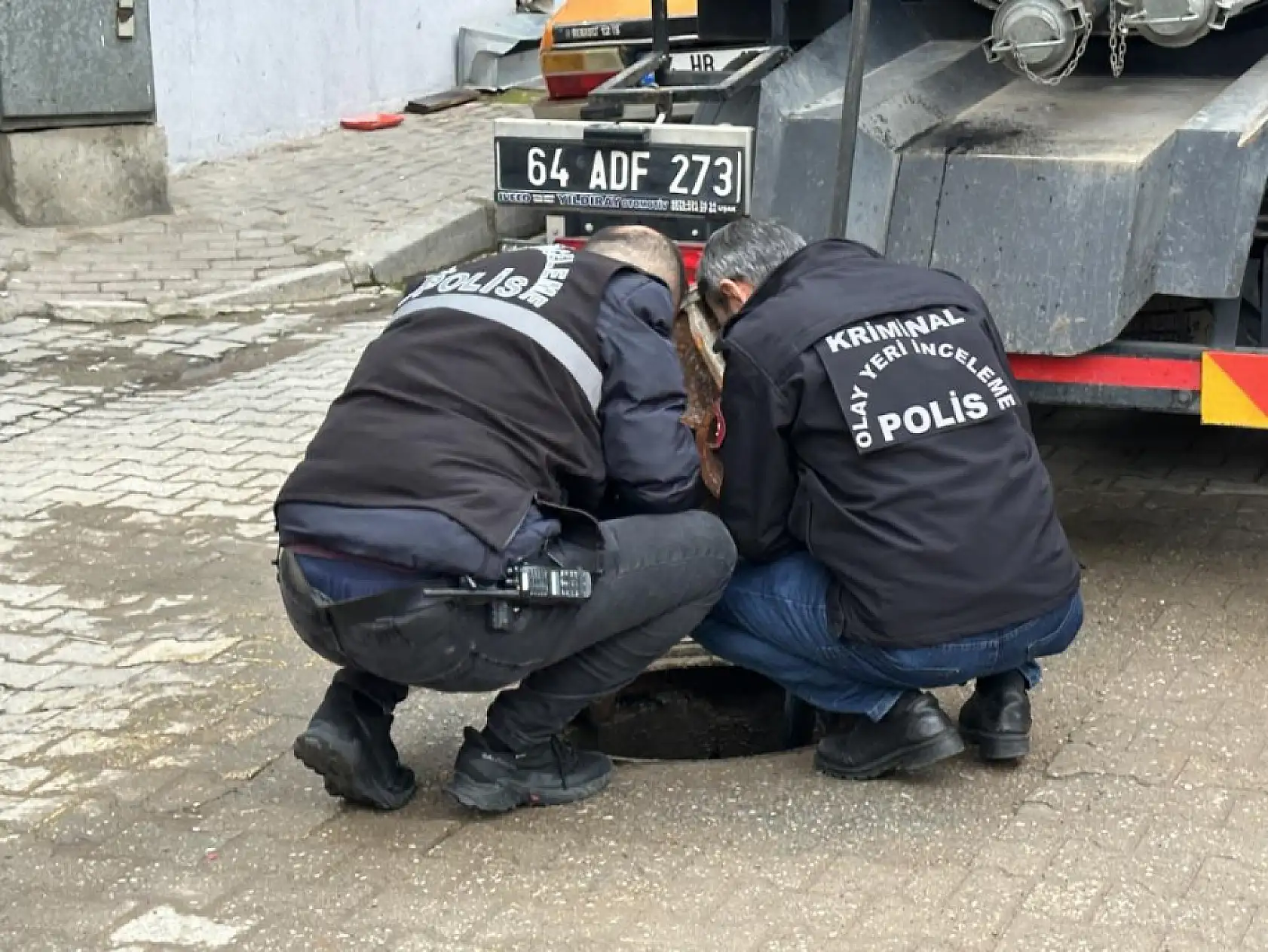 Kanalizasyon hattında bulunan cenin polis çalışmasıyla kime ait olduğu belirlendi