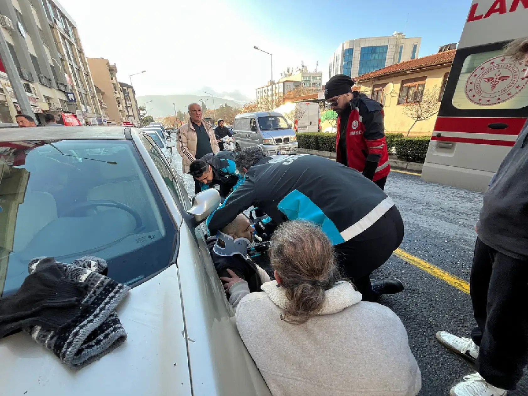 Menteşe'de scooter kazası: 1 yaralı