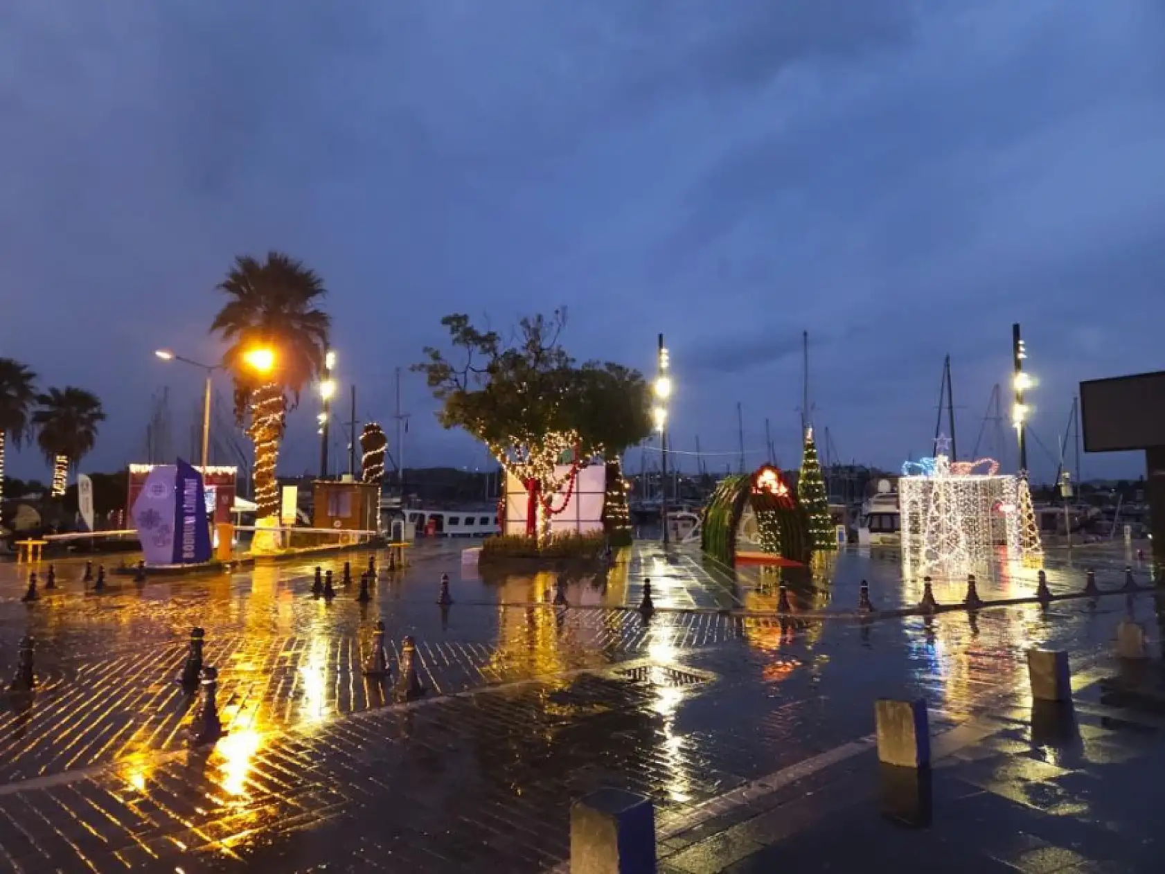 Bodrum'da yılbaşı hareketliliği zirveye ulaştı