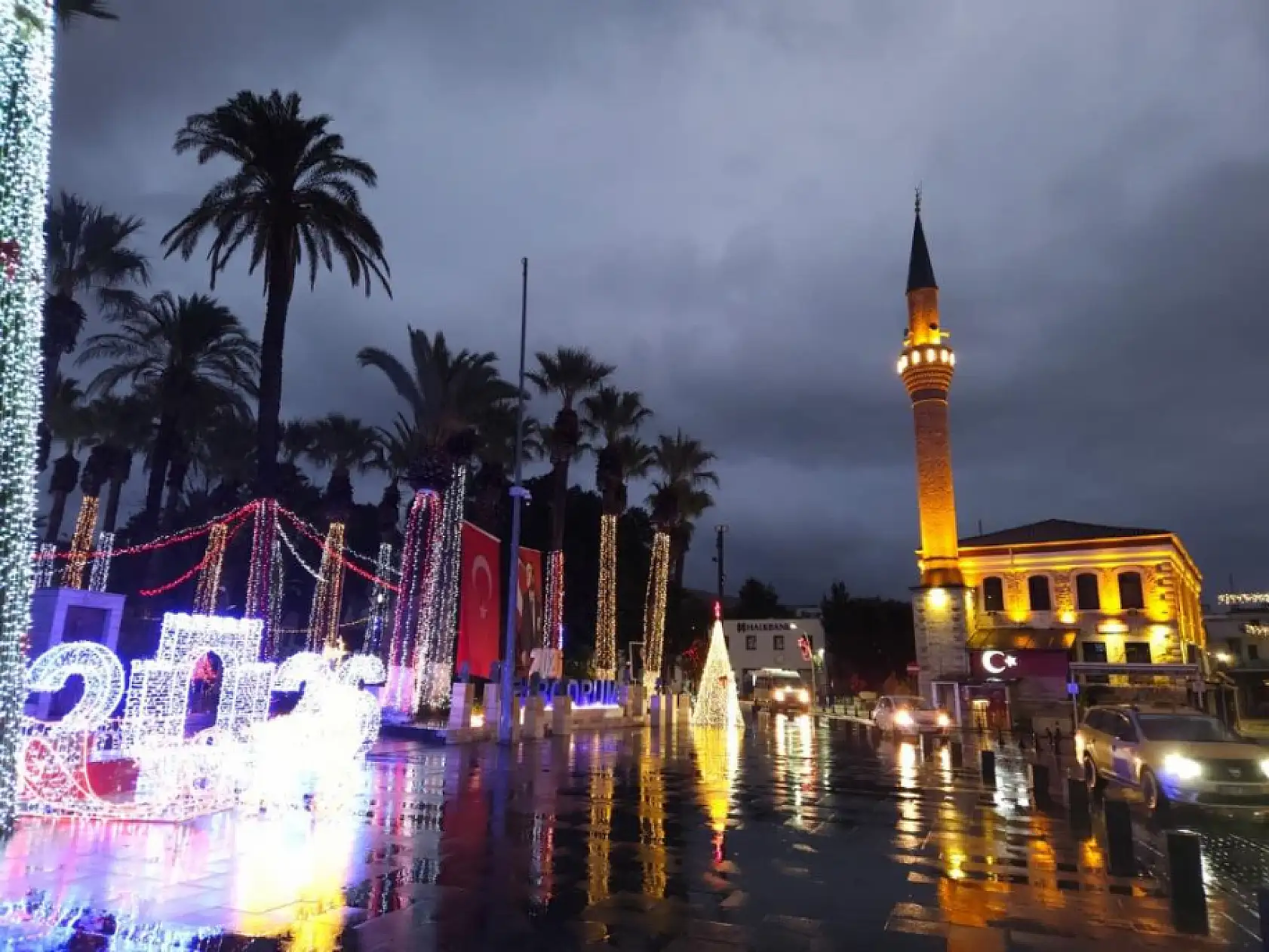 Bodrum'da yılbaşı hareketliliği zirveye ulaştı