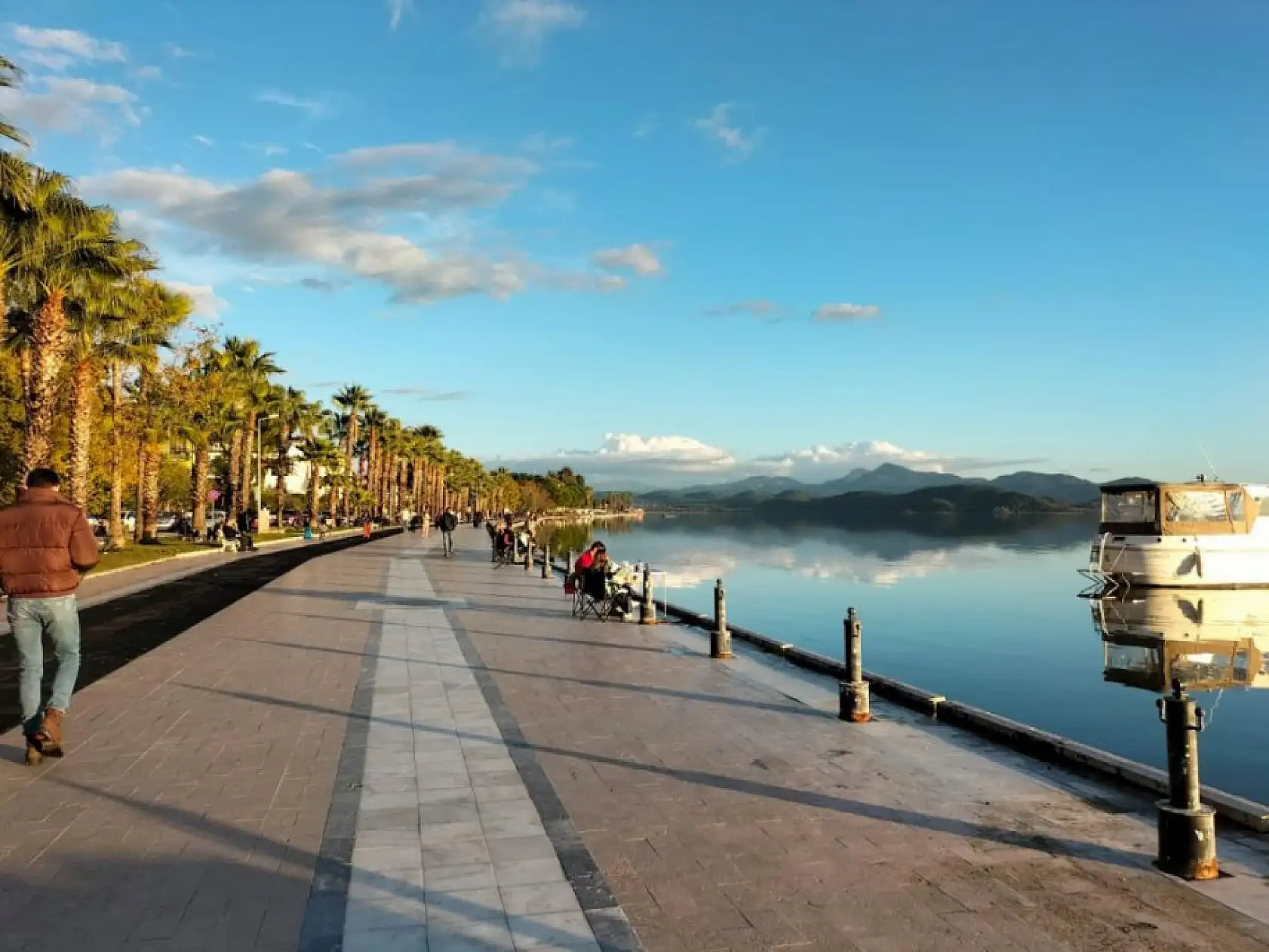 Köyceğiz Sandras Dağı karla kaplandı