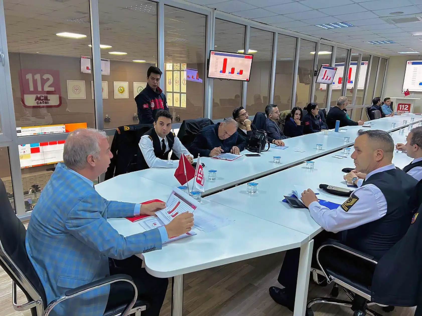 Muğla 112 Acil Çağrı Merkezi, 2025'de 1 milyon 360 bin çağrı aldı