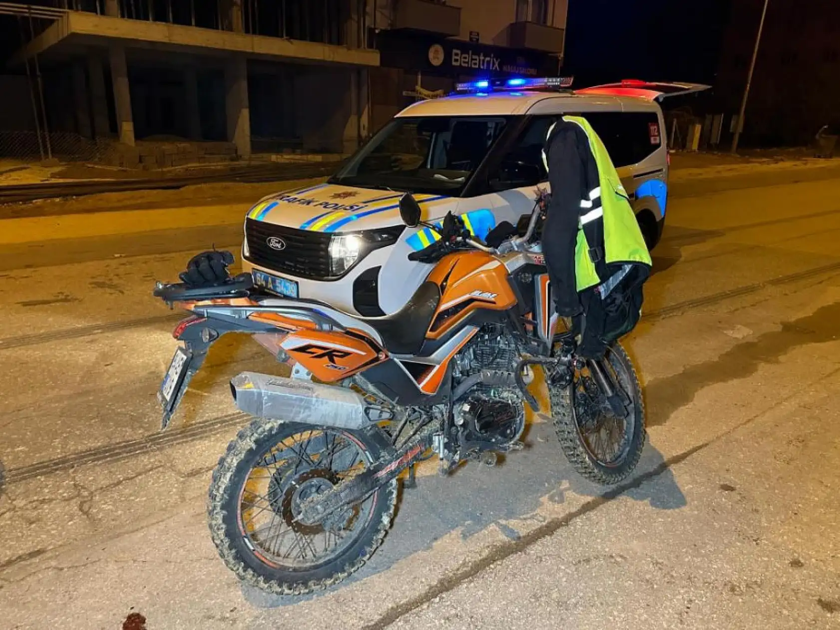 Motosikletin çarptığı yaya hayatını kaybetti