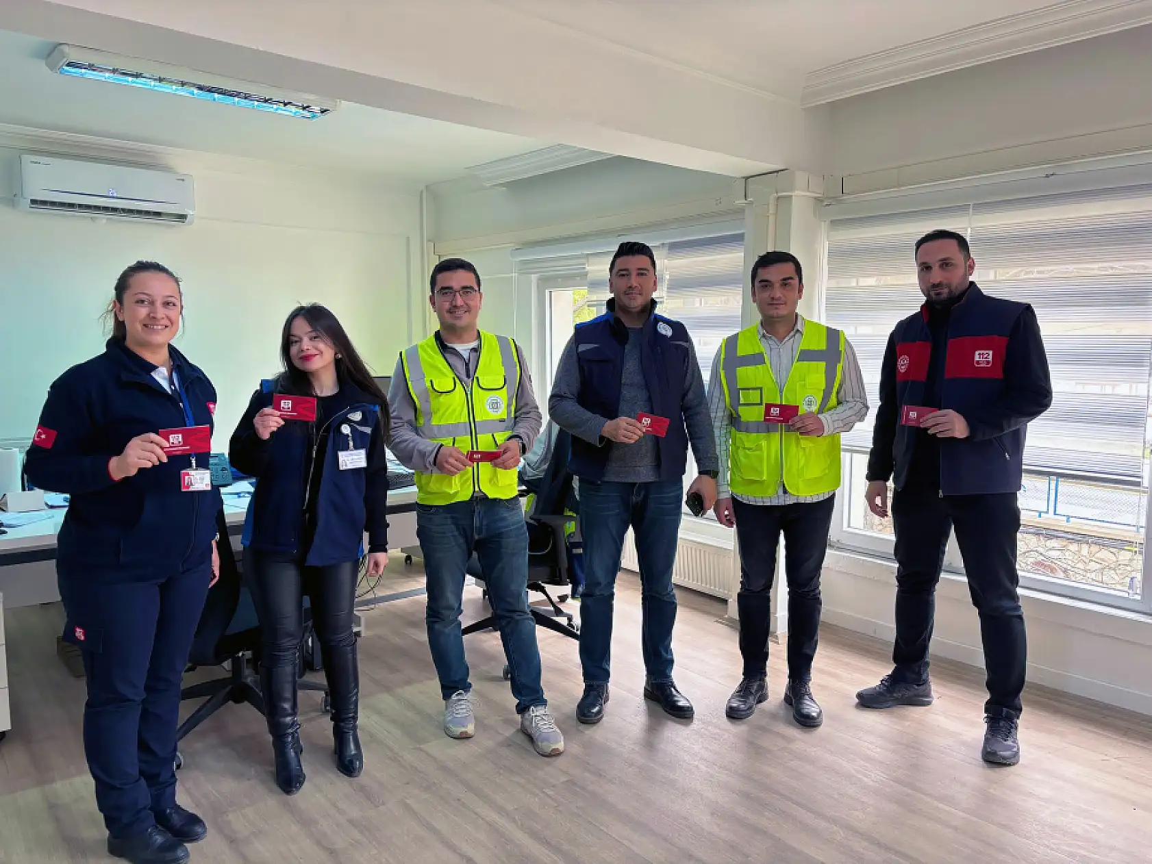 112 AÇM'den Muğla Büyükşehir Belediyesi'nde farkındalık çalışması