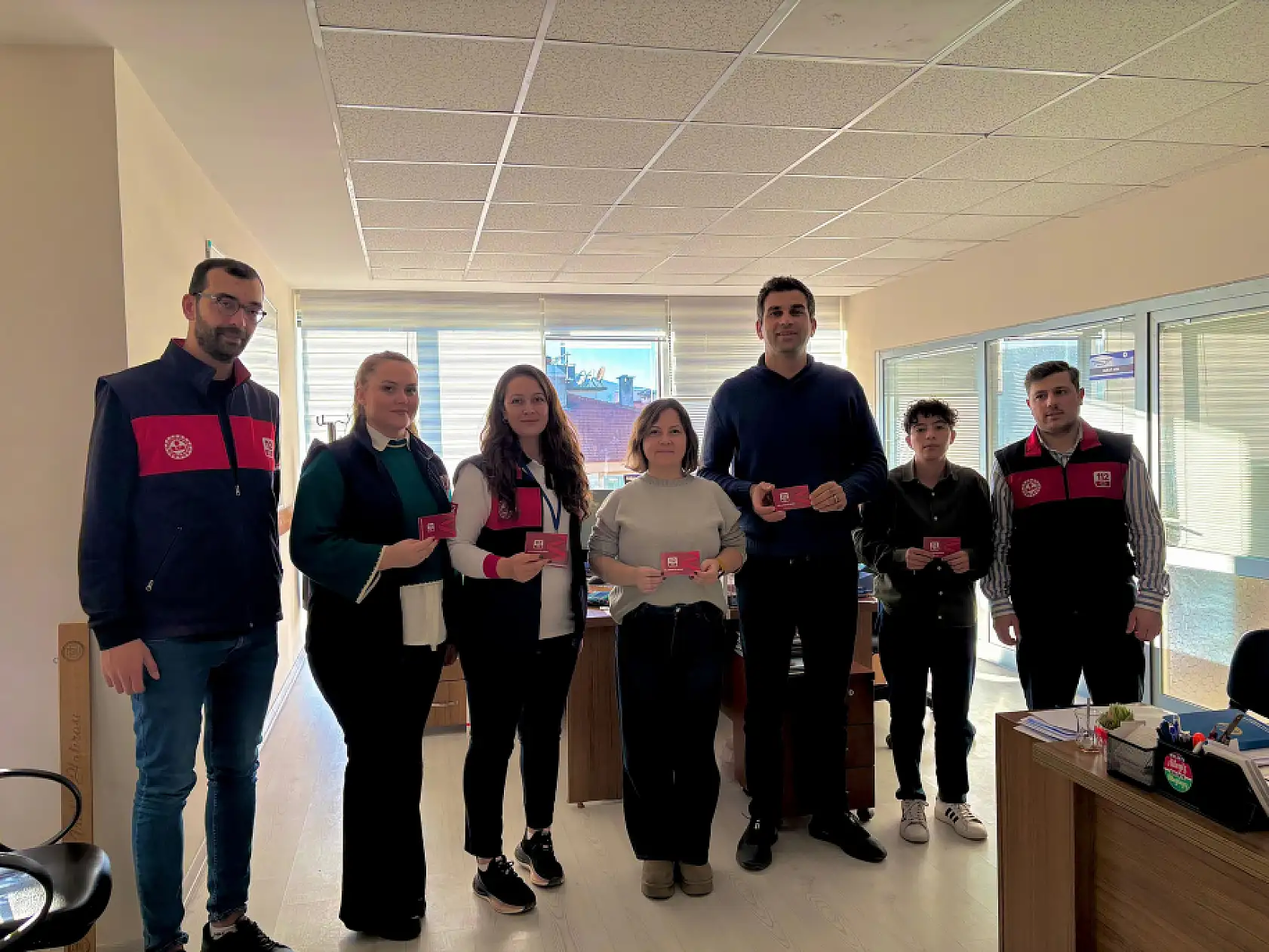 112 AÇM'den Muğla Büyükşehir Belediyesi'nde farkındalık çalışması