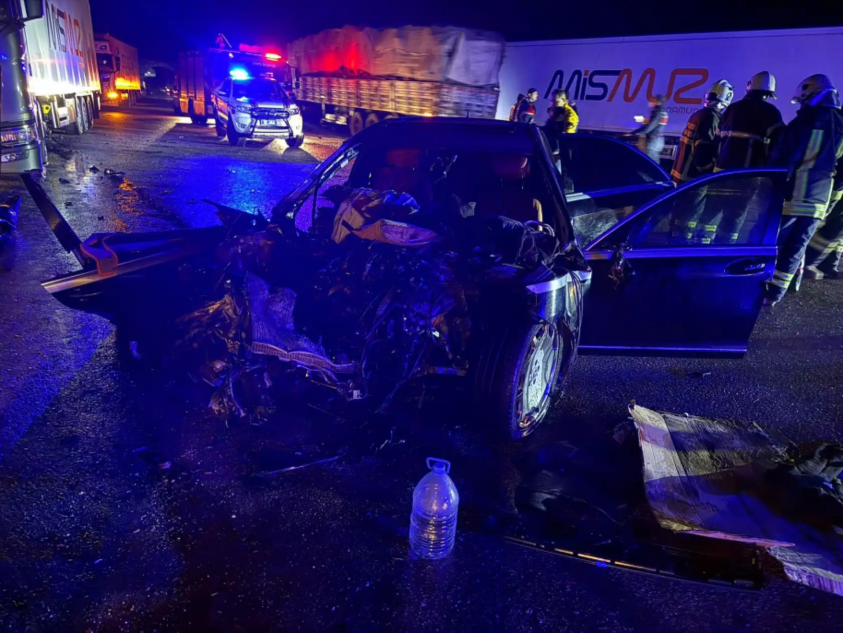 Feci kaza: 1 ölü, 7 yaralı