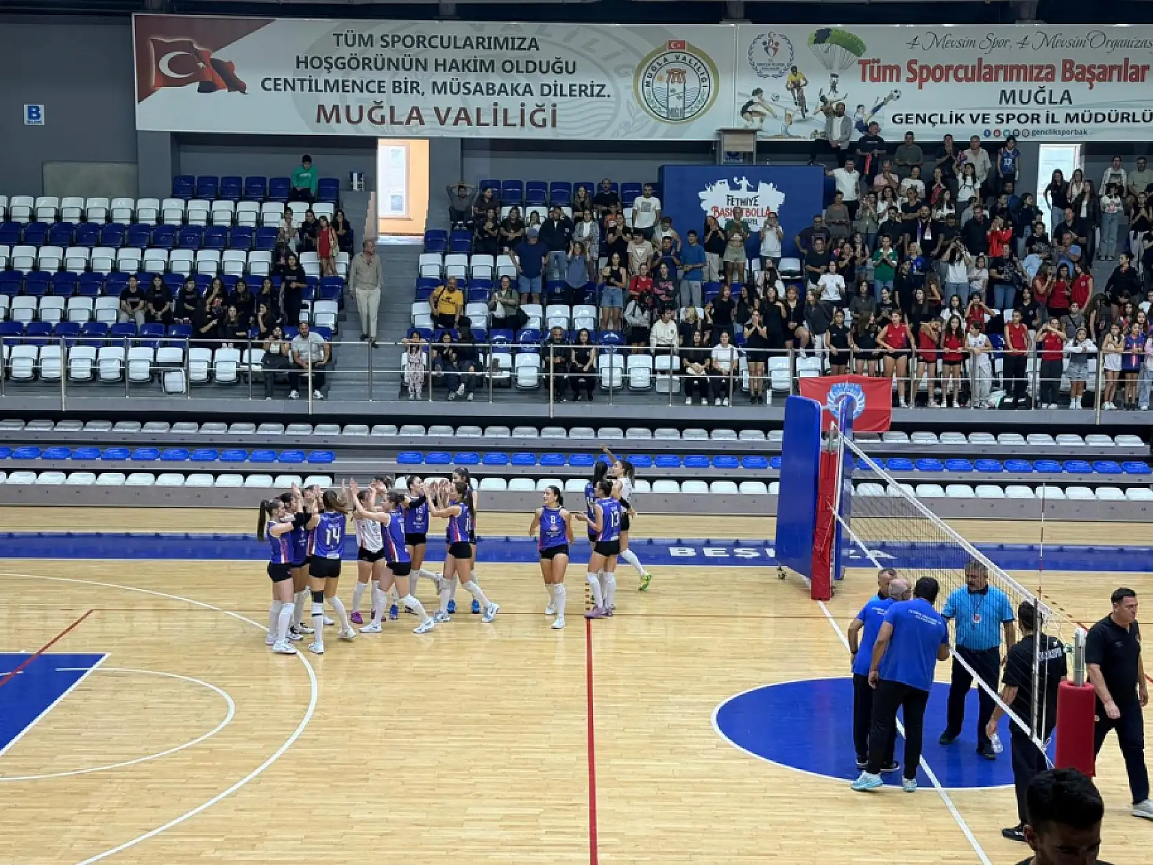 Fethiye Voleybol SK, TVF Kadınlar 2.Lig'inde İlk Maçtan Galip Ayrıldı: 3-0