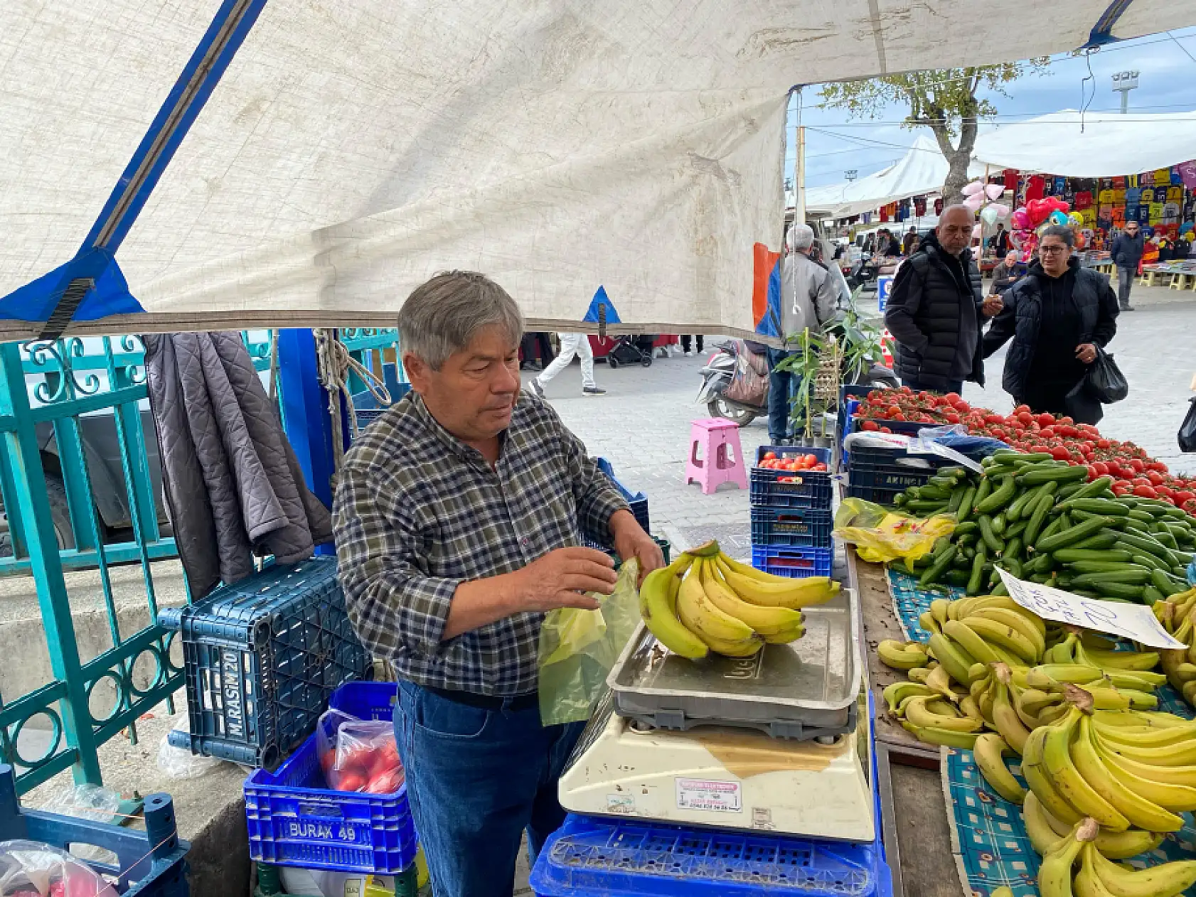 Fethiye Salı pazarında en pahalı ve en ucuz ürün belli oldu