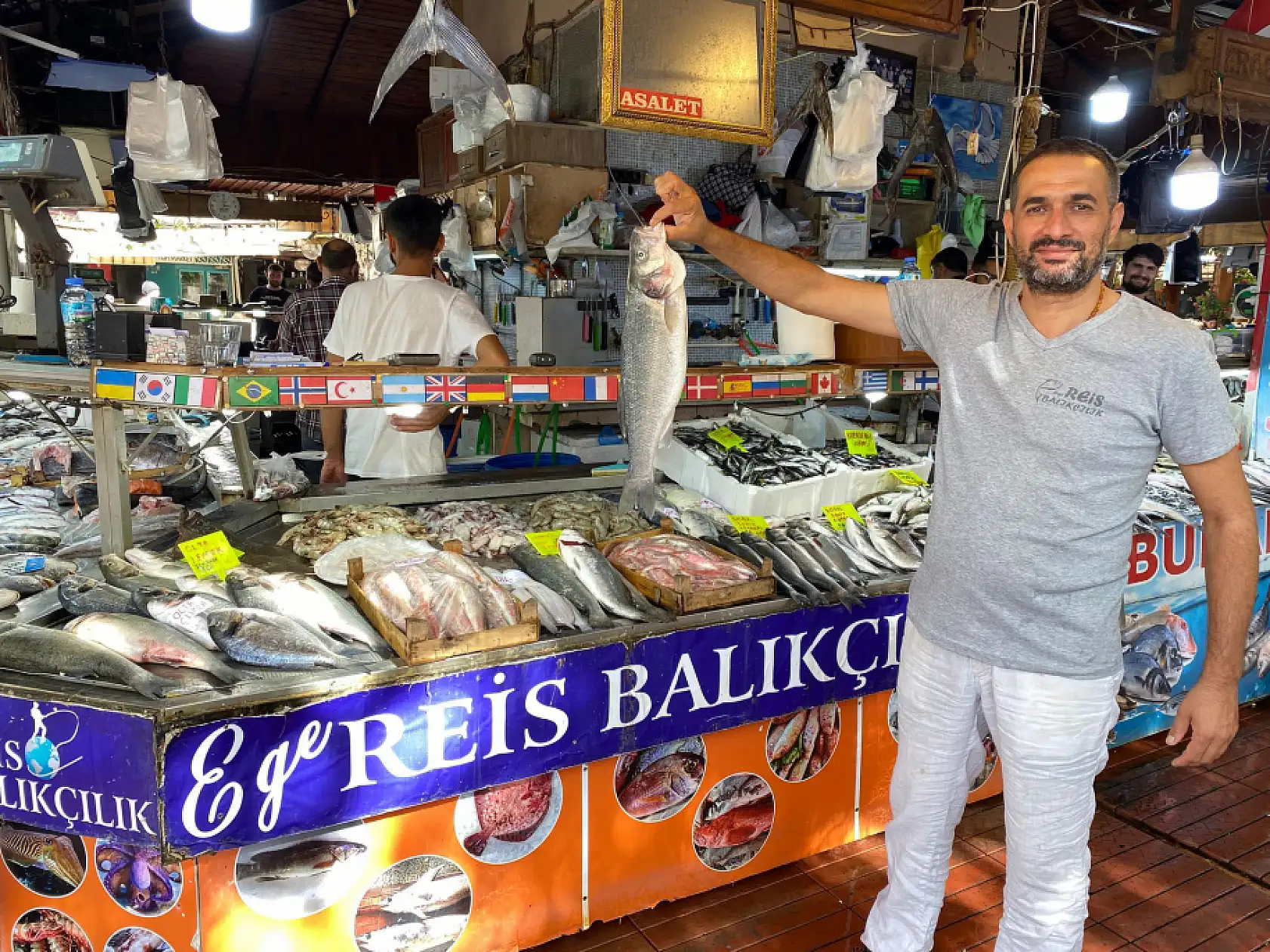 Fethiye Balık Pazarı'nda palamut revaçta