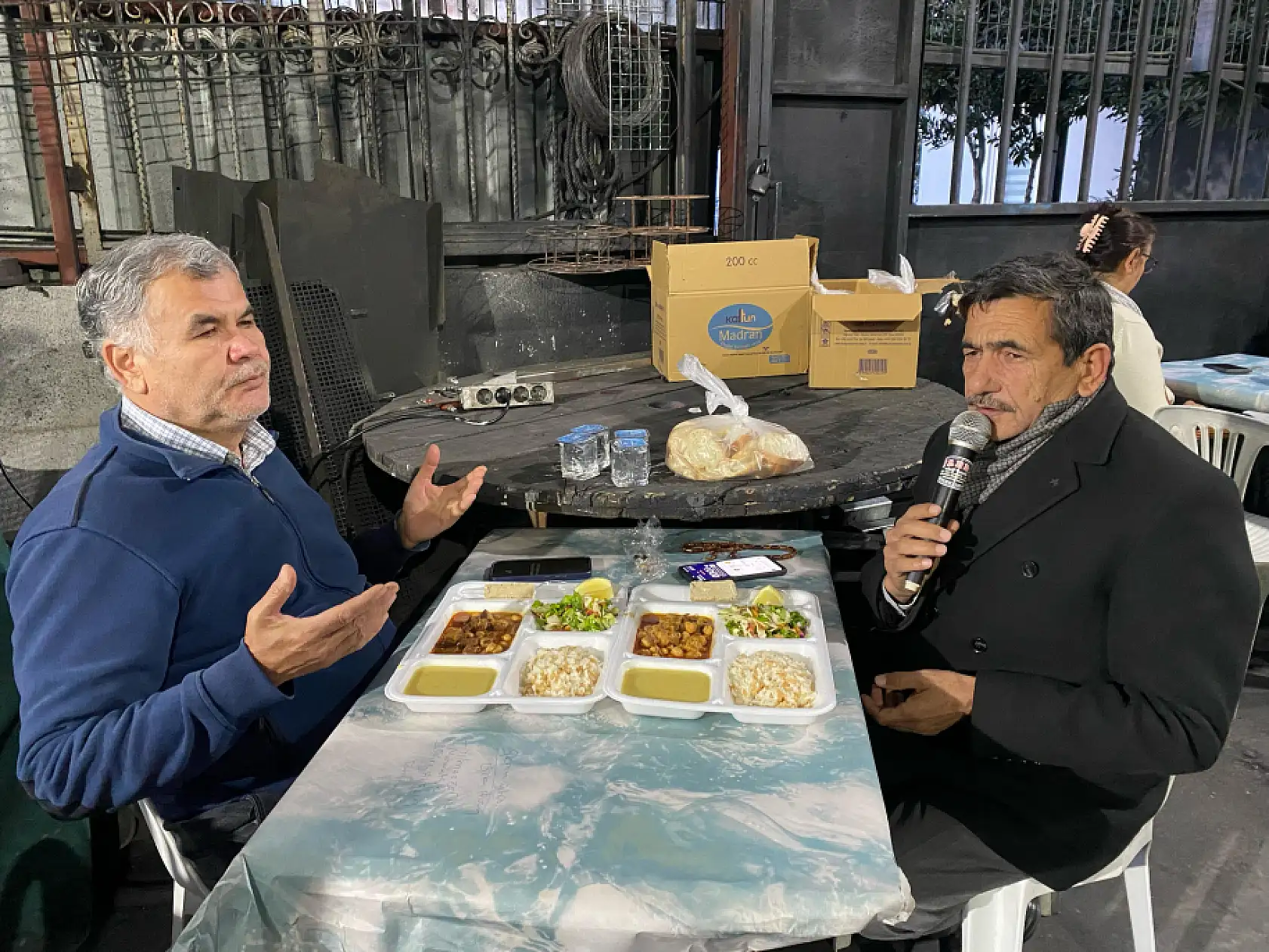 Fethiye sanayide iftar programı