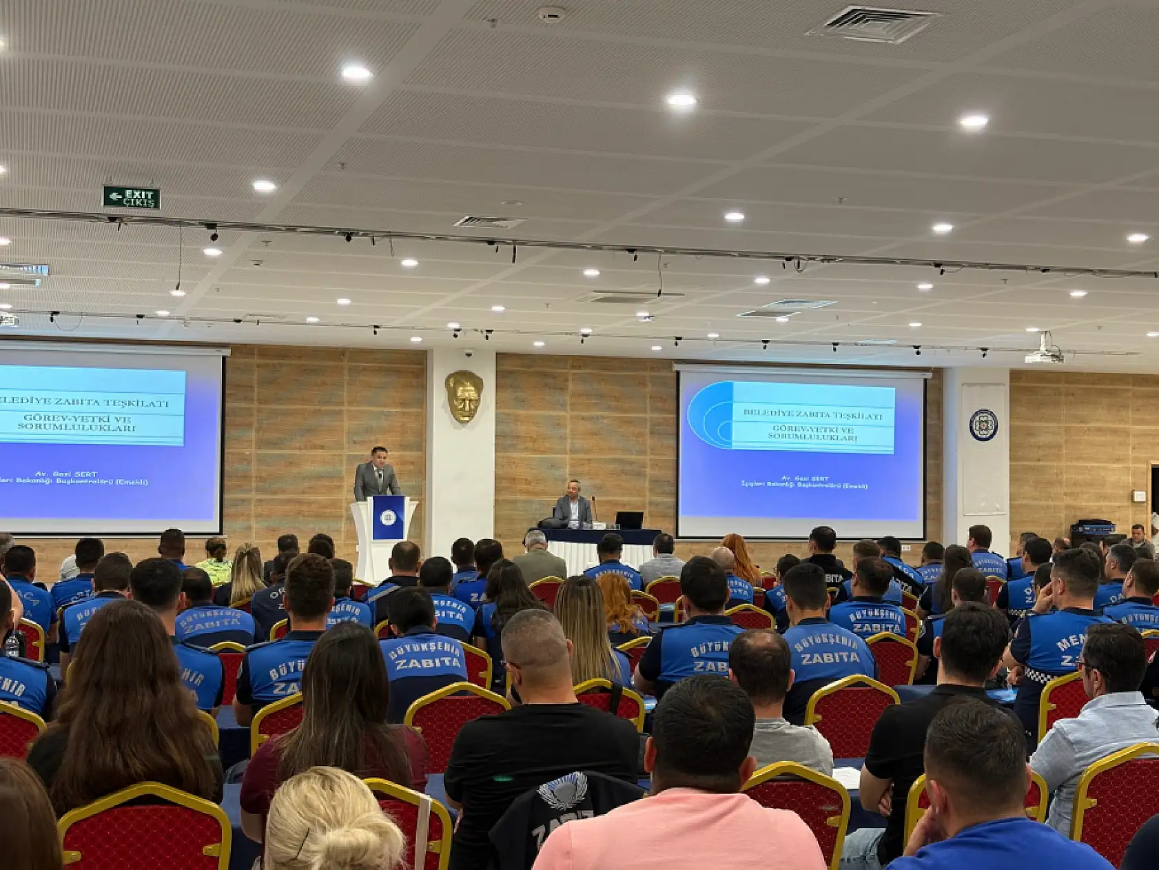 Büyükşehir'den Zabıta Teşkilatı'na bilgilendirme eğitimi