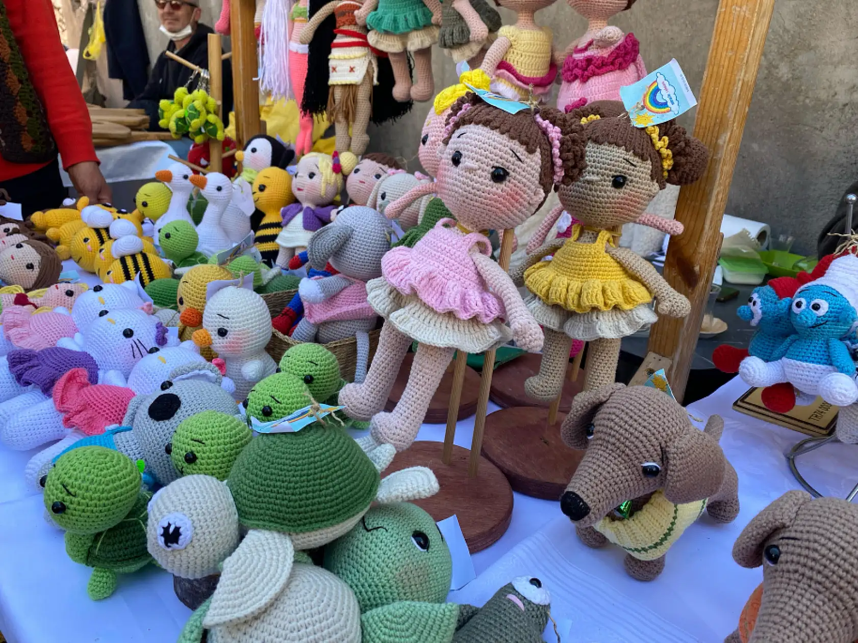 El emeği ürünlere festivalde yoğun ilgi