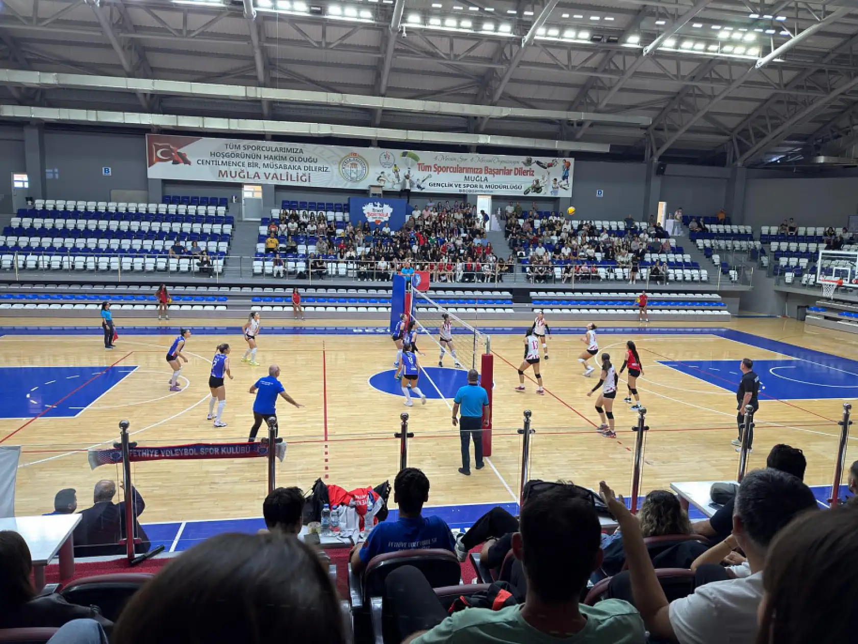 Fethiye Voleybol SK, TVF Kadınlar 2.Lig'inde İlk Maçtan Galip Ayrıldı: 3-0