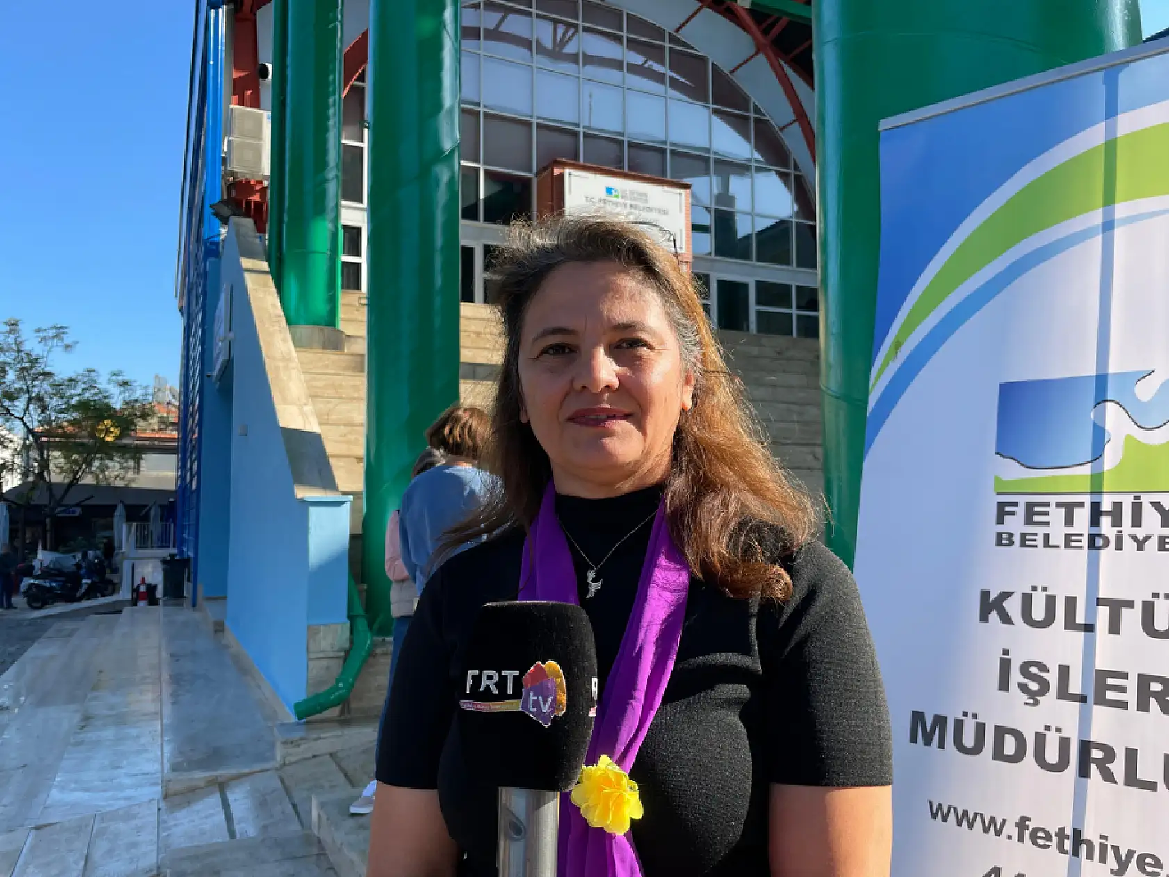 Fethiye'de kadınlar şiddete karşı birlikte