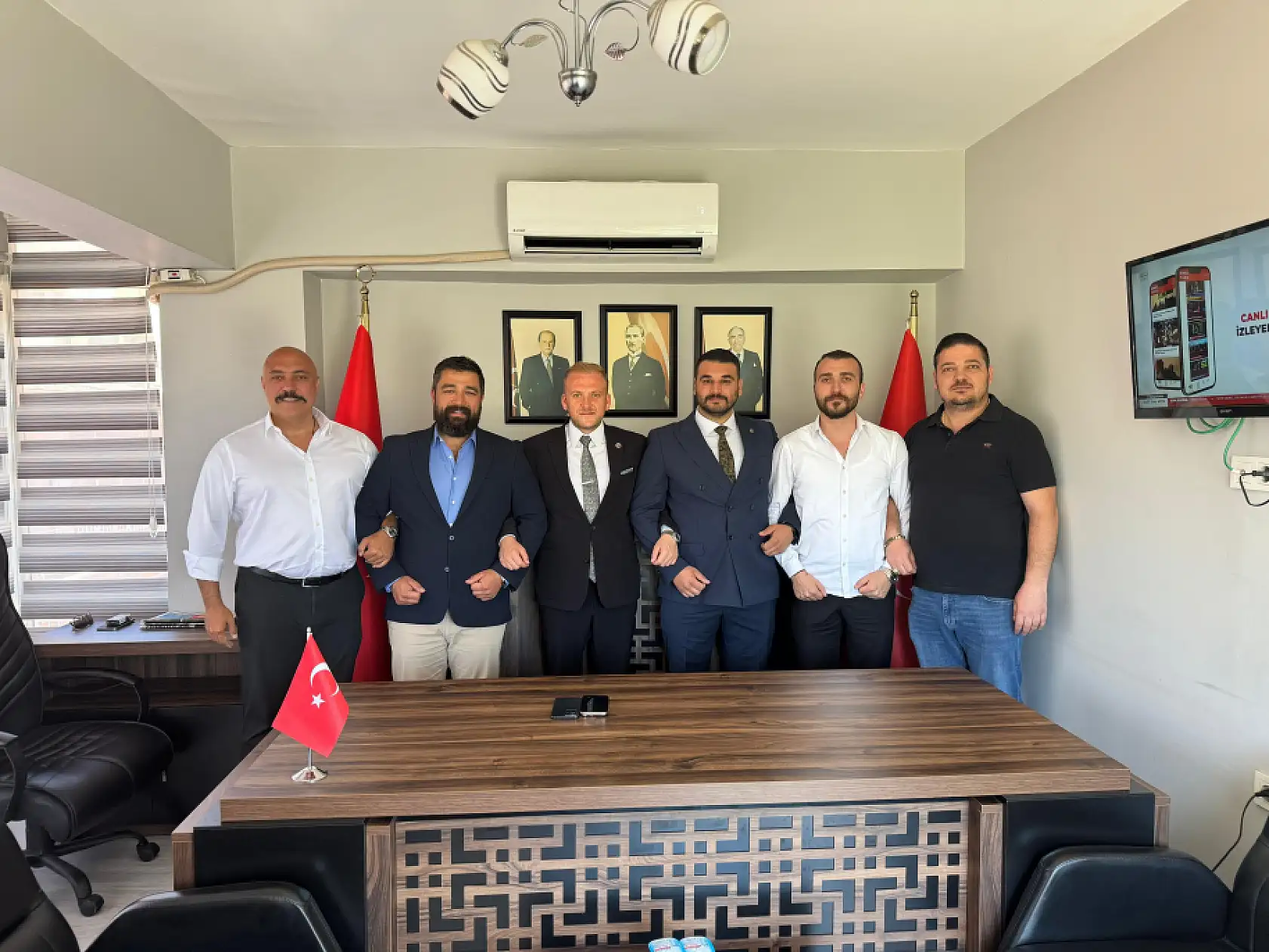 MHP Menteşe ilçe başkanlığına Kadir Türk atandı