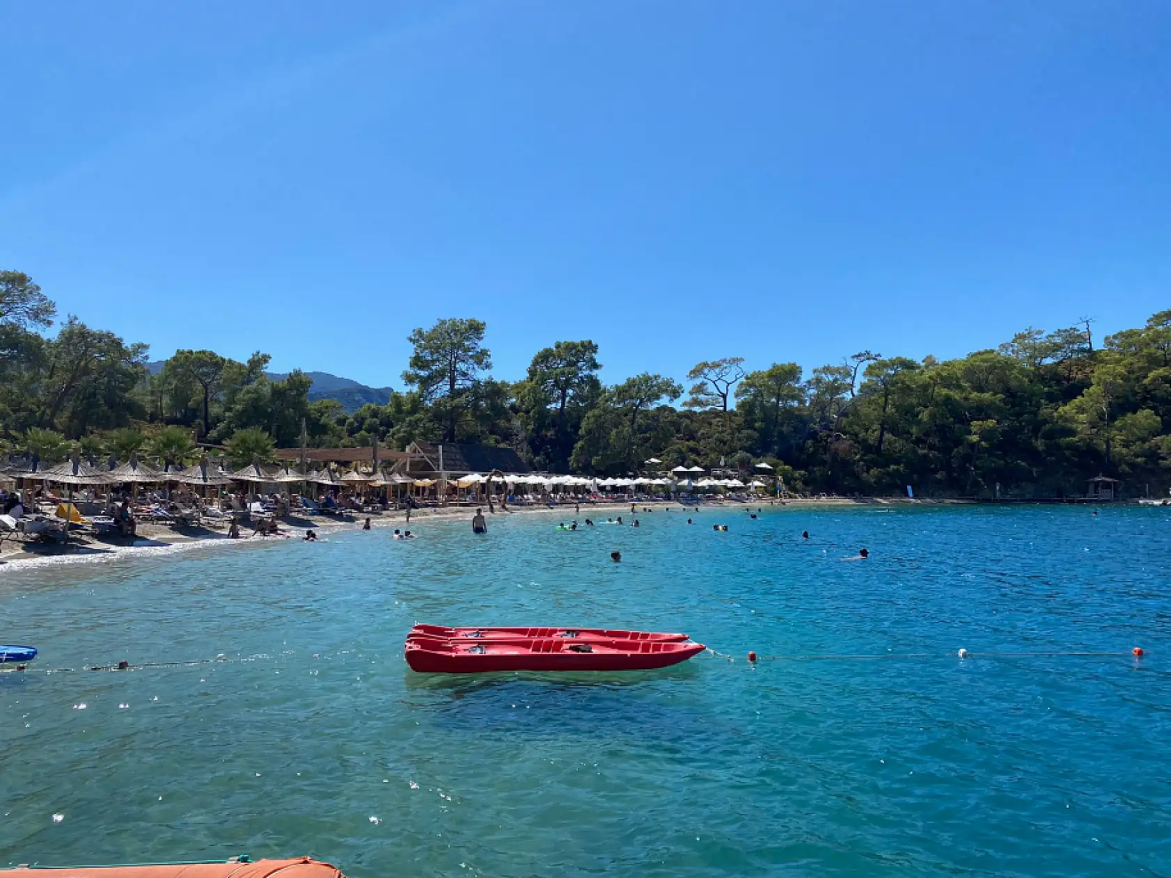 Fethiye'de tatil yapan tatilciden Rodos eleştirisi! 'Türkiye'nin koyları daha güzel ve uygun fiyatlı'