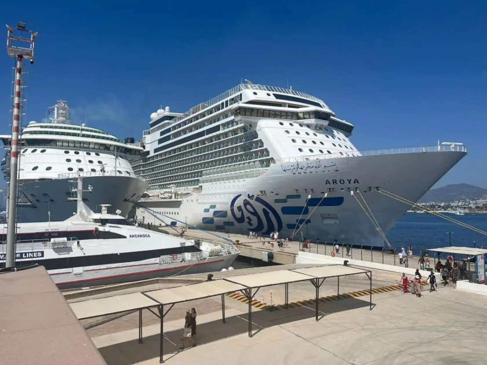 Bodrum'da kruvaziyer turizmi rekorla sona erdi