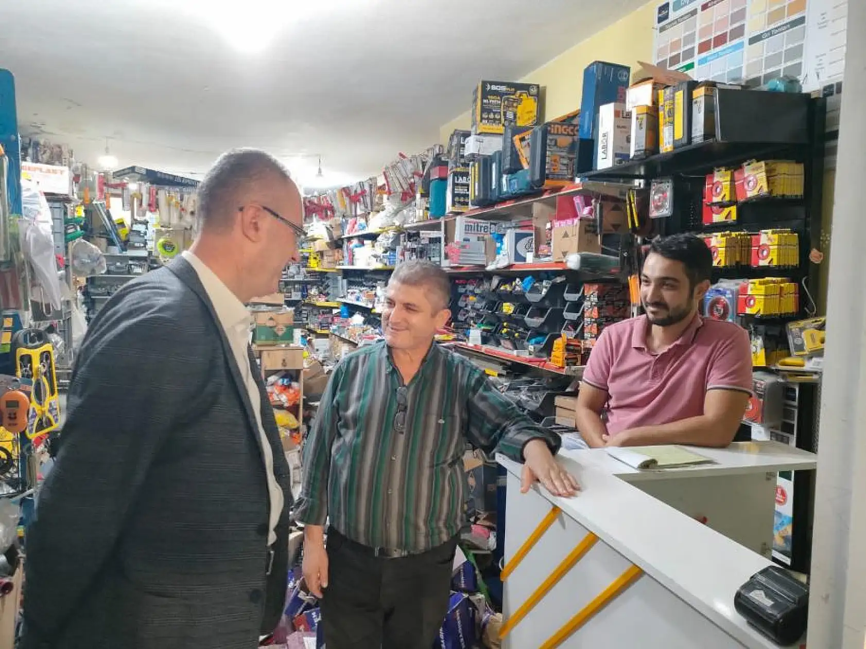 Kaymakam Ertaş, Akarca Mahallesini Ziyaret Etti