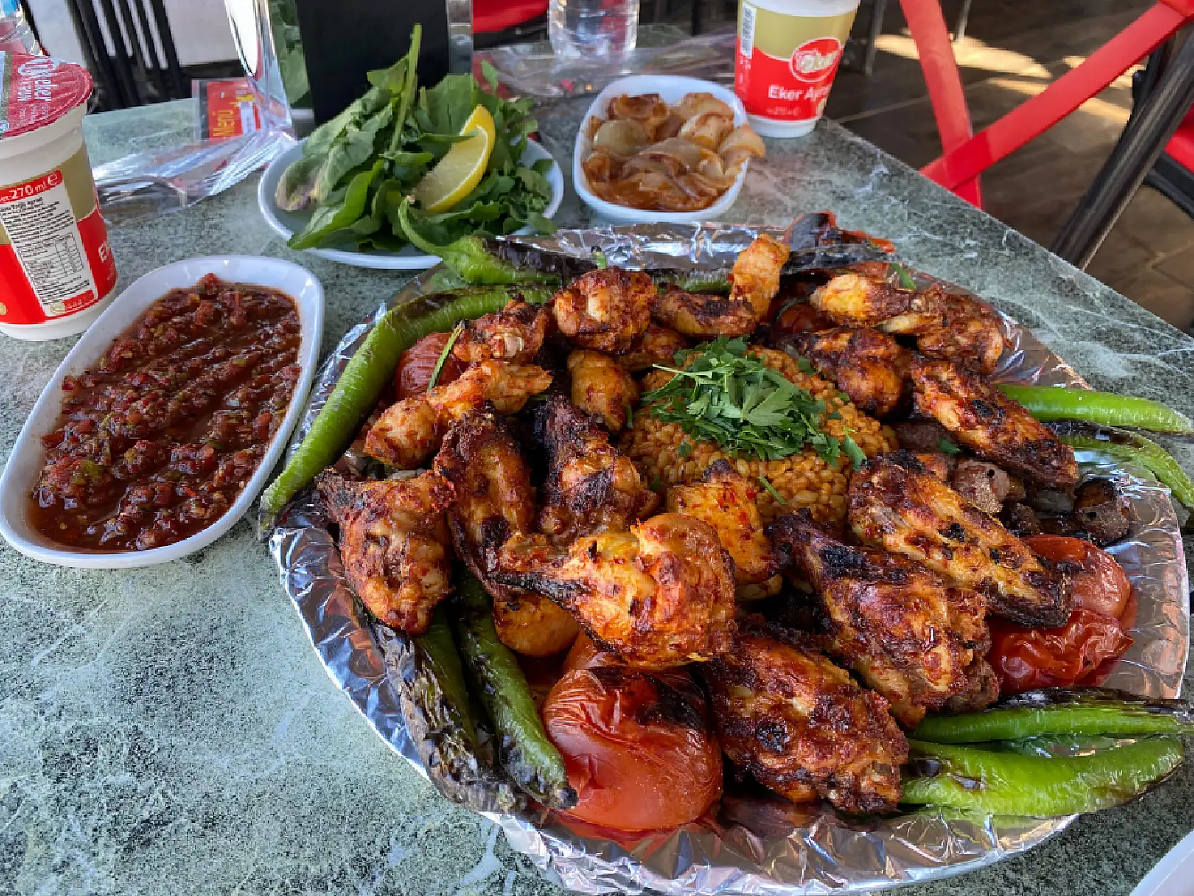 Fethiye'de Mü'dürüm ile kebap keyfi bir başka