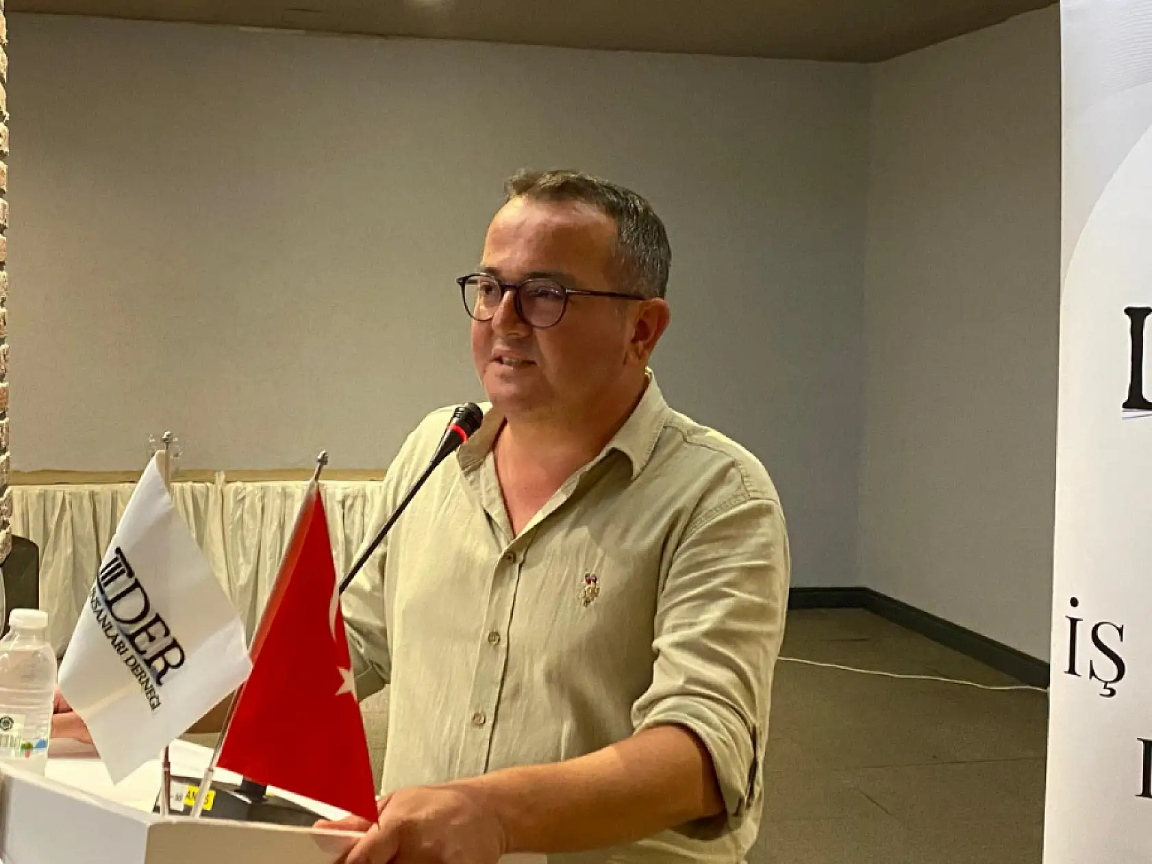 Fethiye'de LİİDER 'in ekonomi sohbetleri programına Murat Sağlam konuk oldu