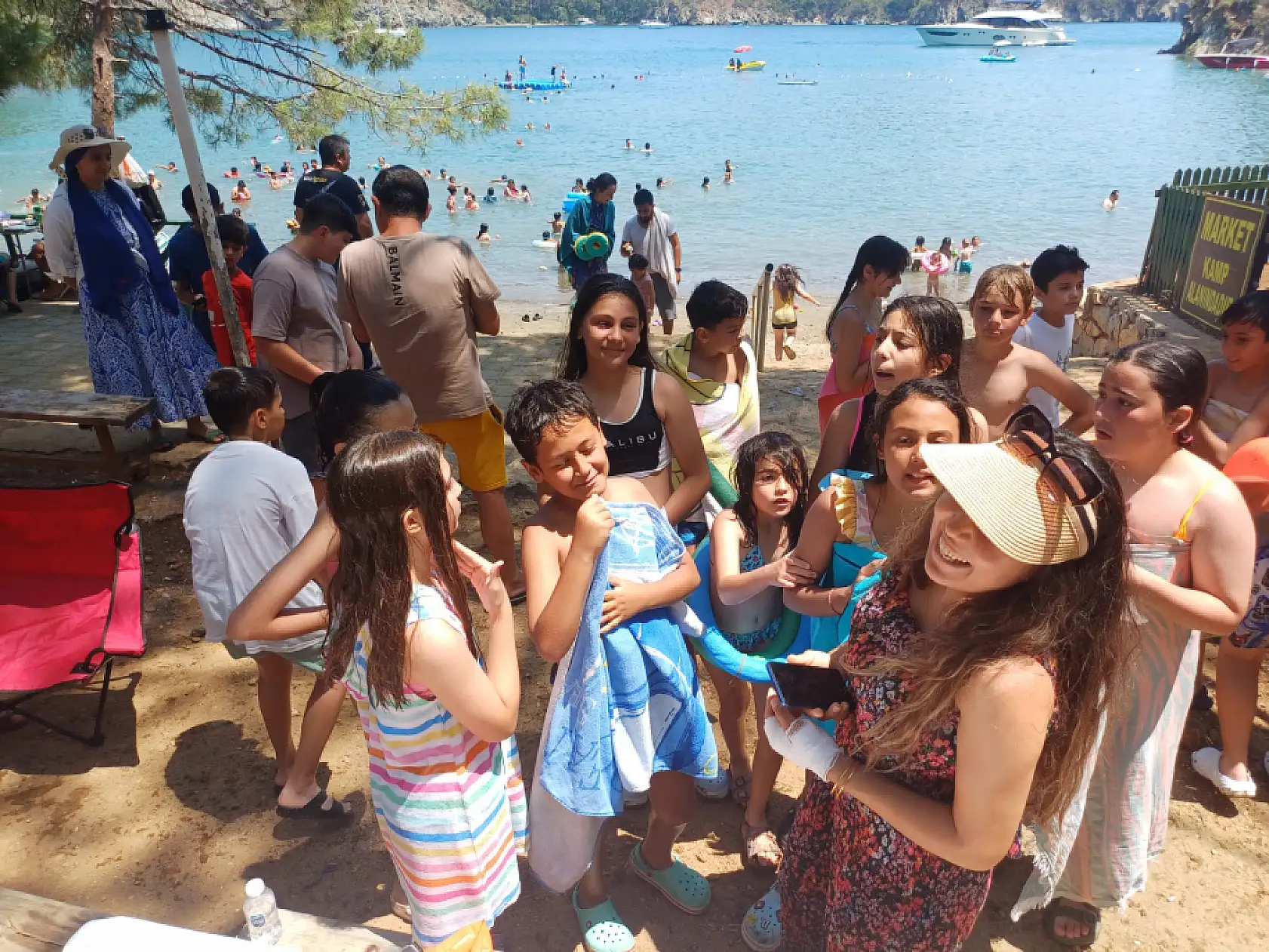 Fethiye Vali Recai Güreli Ortaokulu'ndan yılsonu pikniği