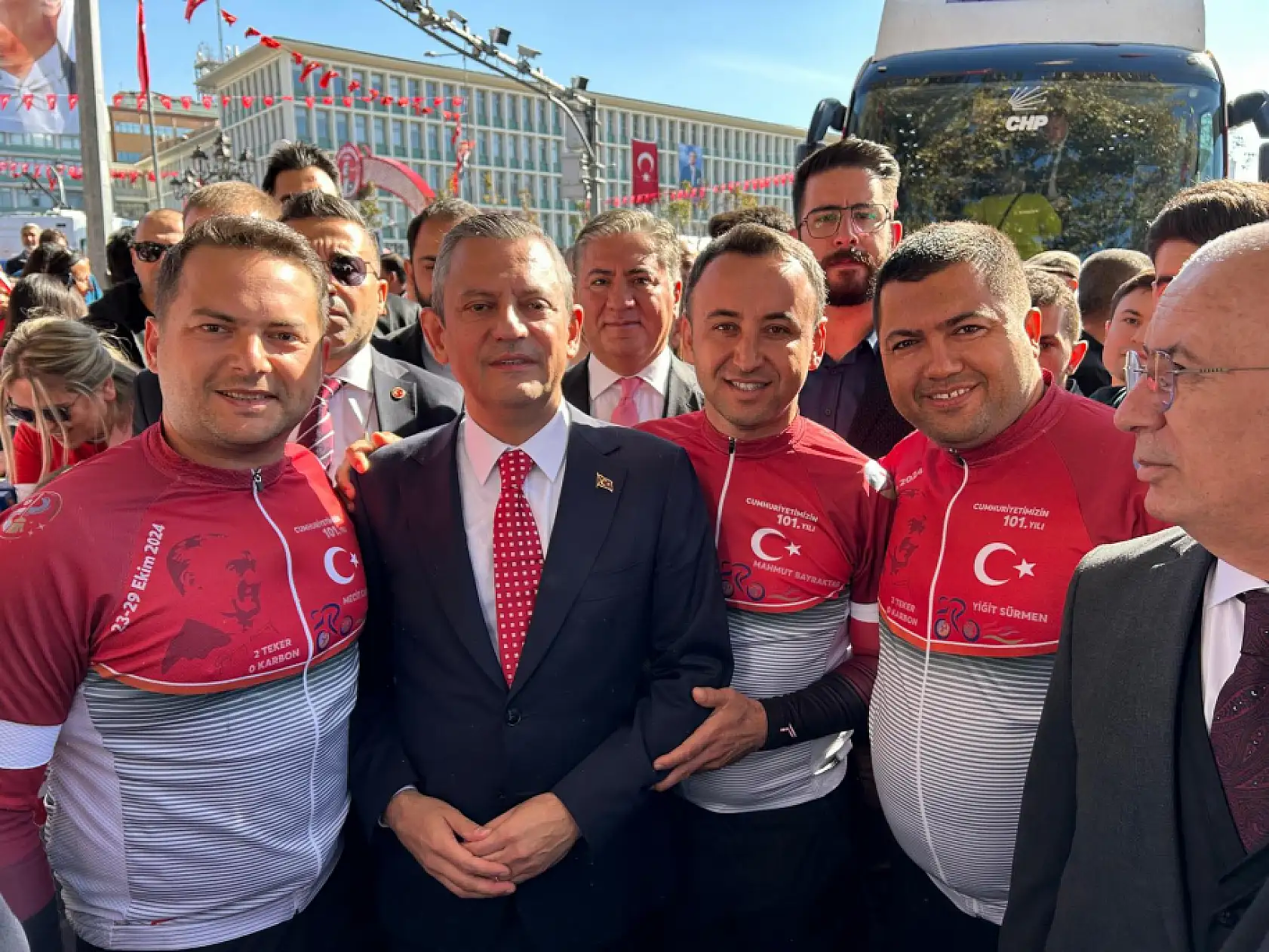 Fethiyeli Cesur Pedallar Ata'mızın Huzurunda