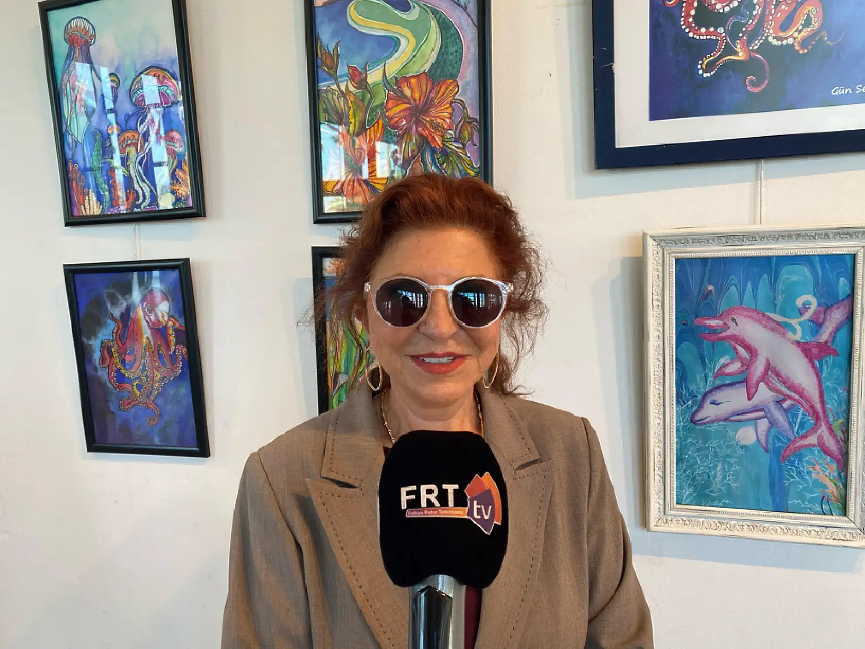 Fethiye'de 'Kadın ve Renk' sergisi sanatseverlerle buluştu