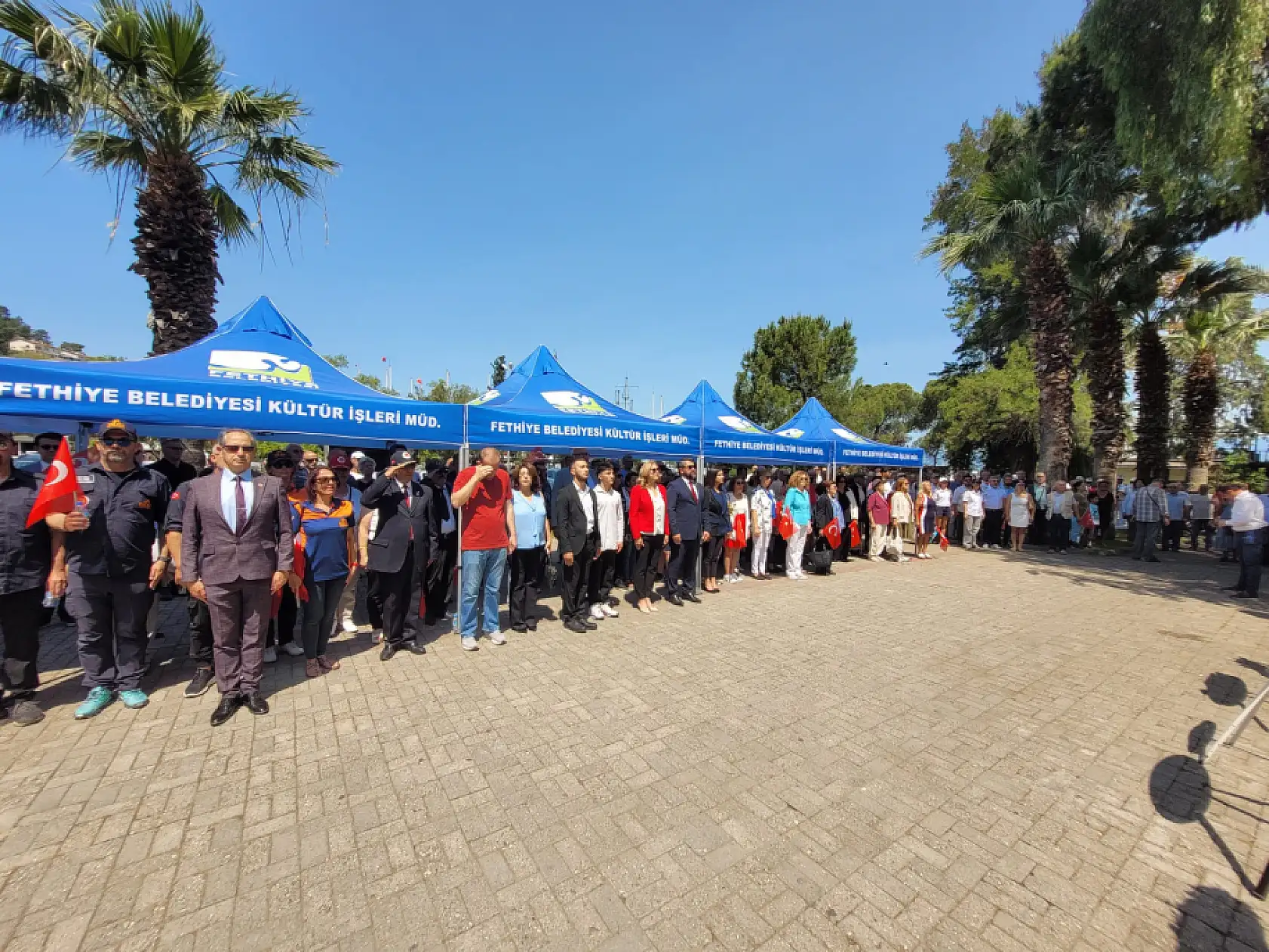 CHP Fethiye'den 19 Mayıs'a anlamlı tören