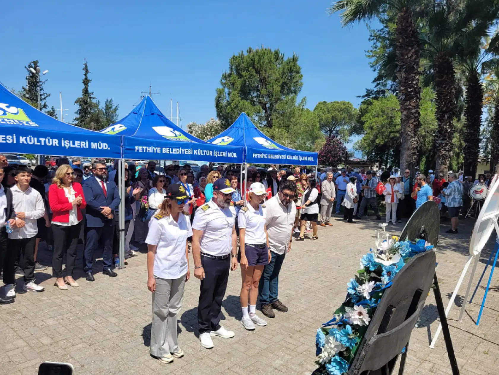 CHP Fethiye'den 19 Mayıs'a anlamlı tören