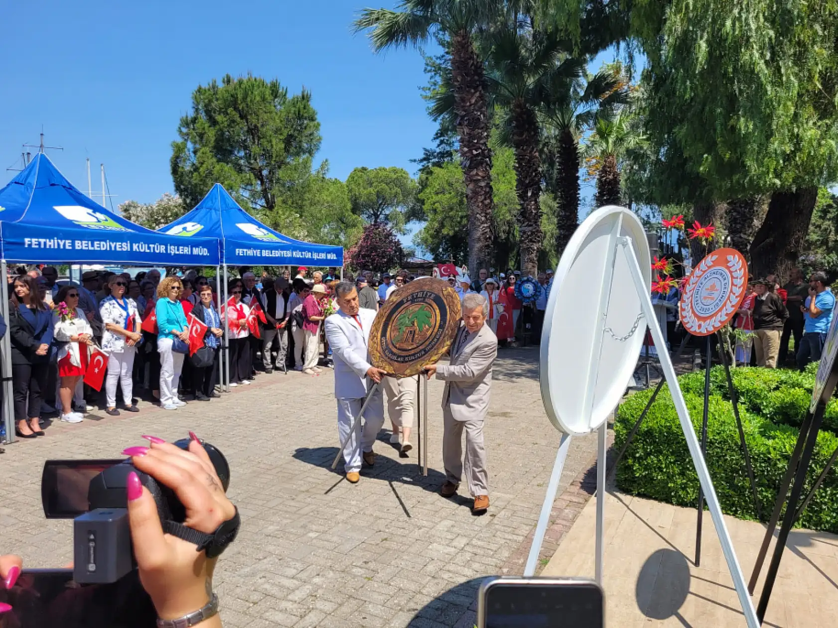 CHP Fethiye'den 19 Mayıs'a anlamlı tören