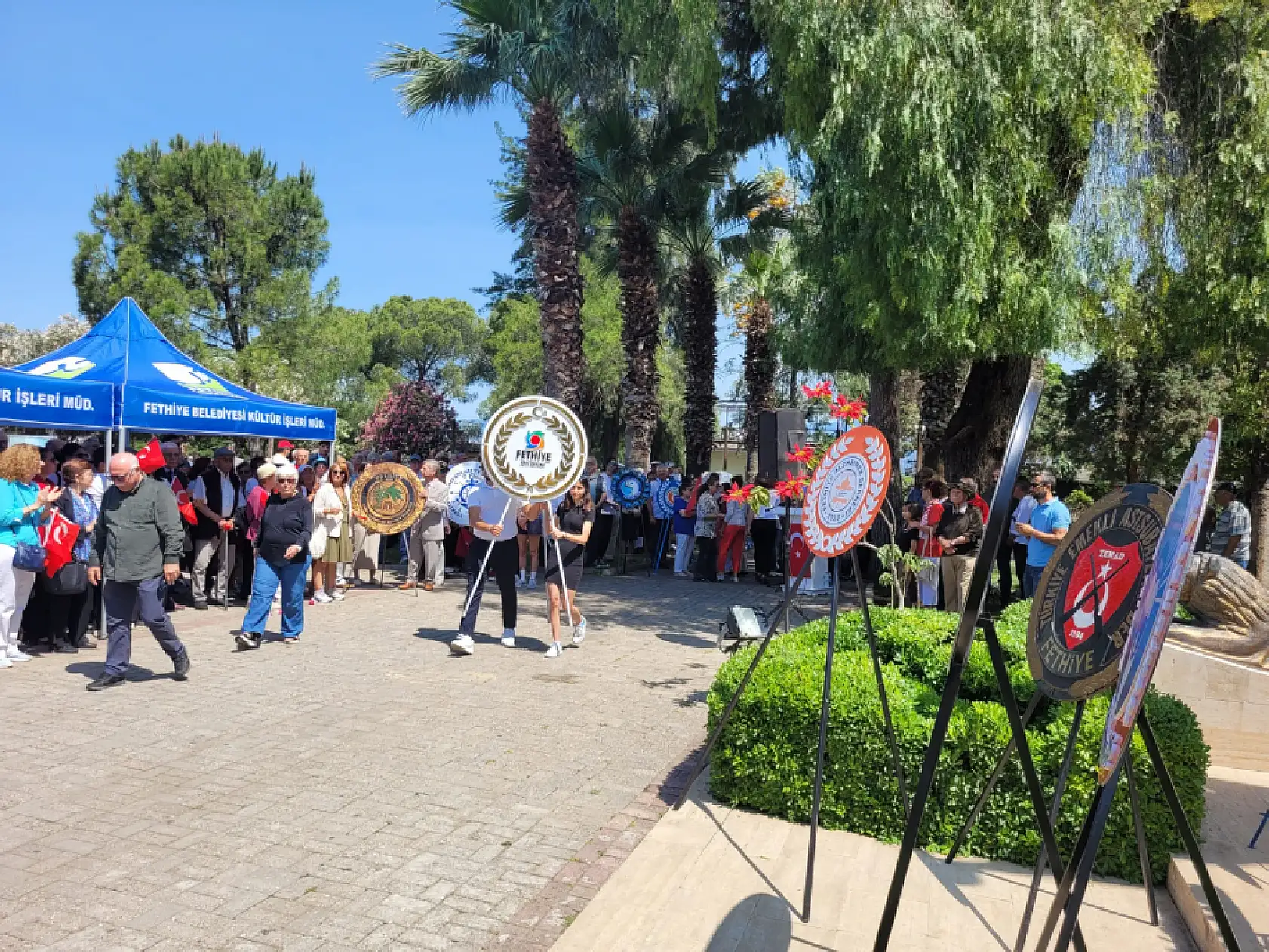 CHP Fethiye'den 19 Mayıs'a anlamlı tören