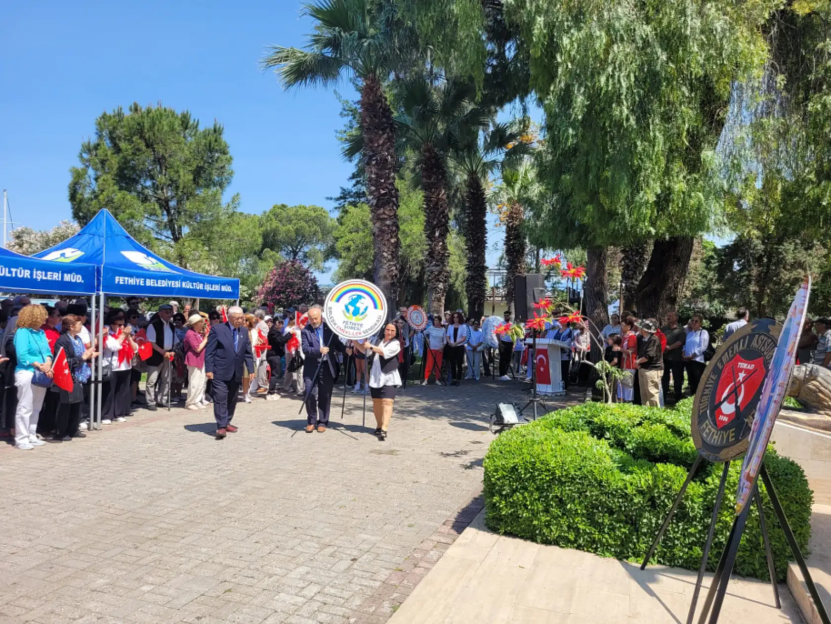 CHP Fethiye'den 19 Mayıs'a anlamlı tören