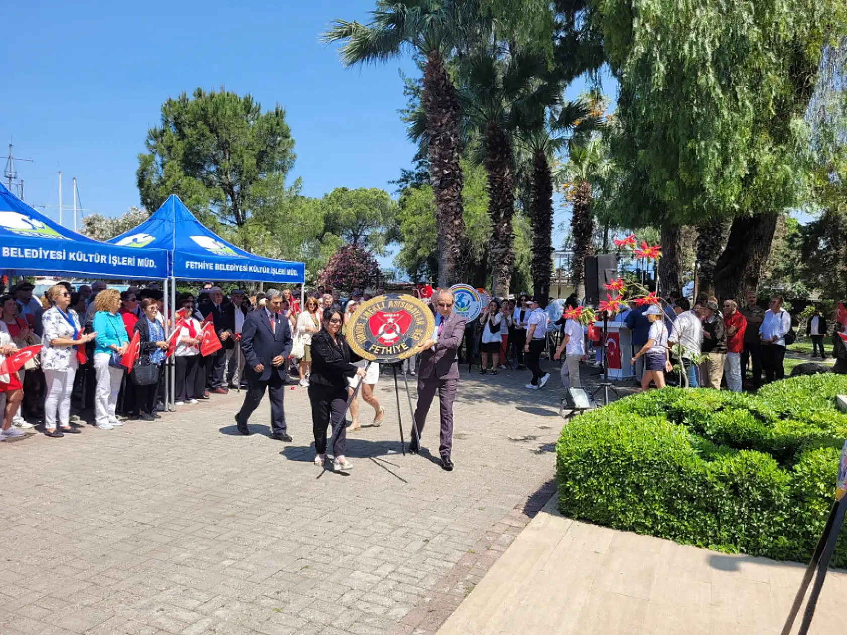 CHP Fethiye'den 19 Mayıs'a anlamlı tören