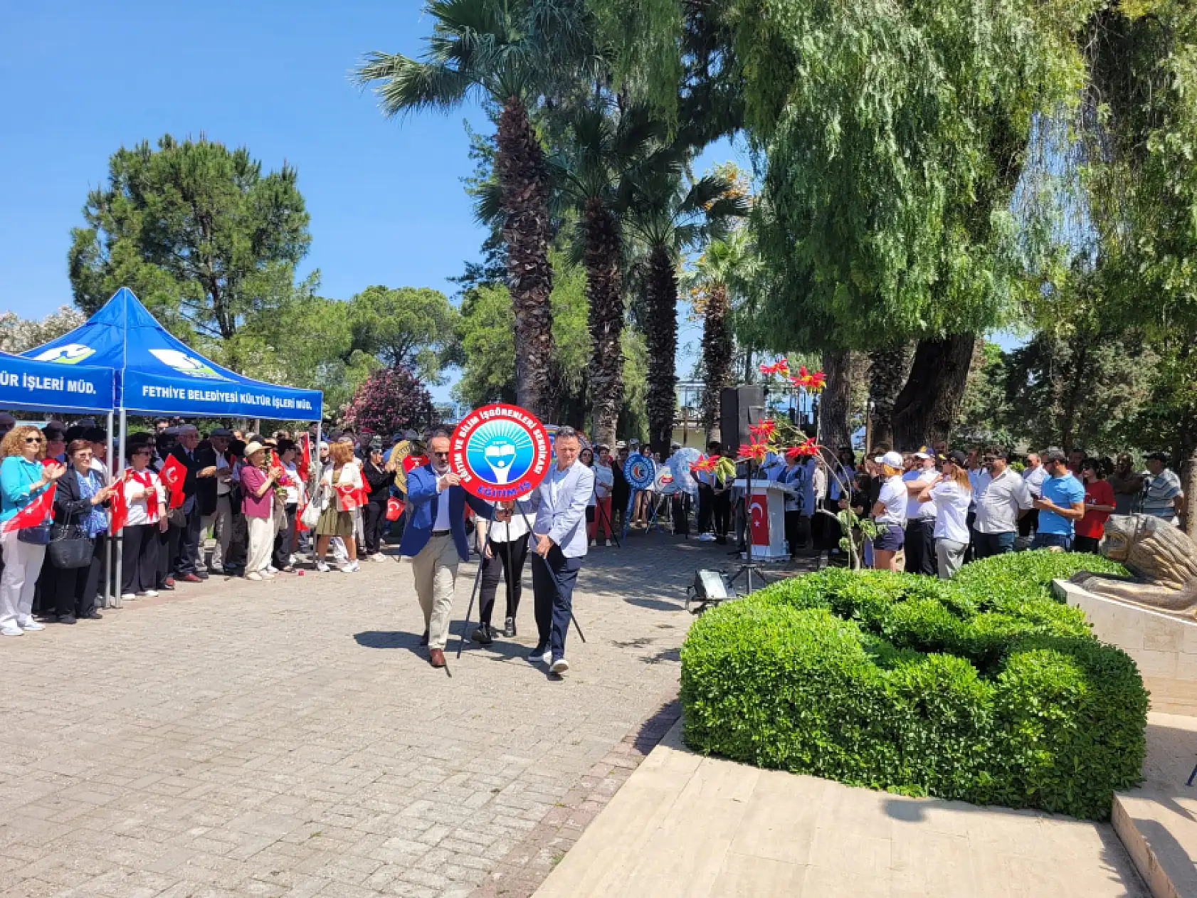 CHP Fethiye'den 19 Mayıs'a anlamlı tören
