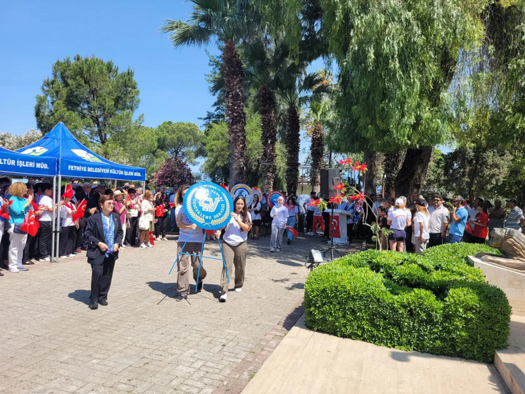 CHP Fethiye'den 19 Mayıs'a anlamlı tören