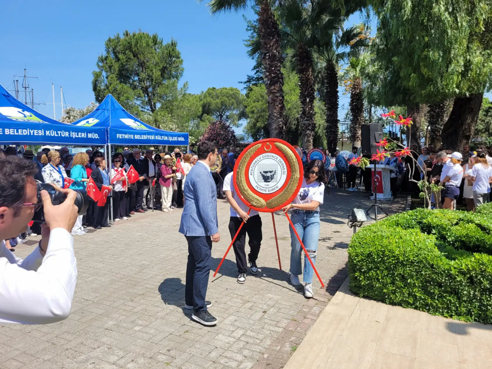 CHP Fethiye'den 19 Mayıs'a anlamlı tören