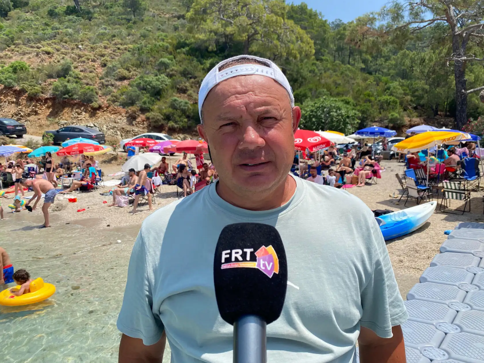 Fethiye Boncuklu Koyu, bayram tatilinde yoğun ilgi görüyor: 'Maldivler'e gerek yok!'